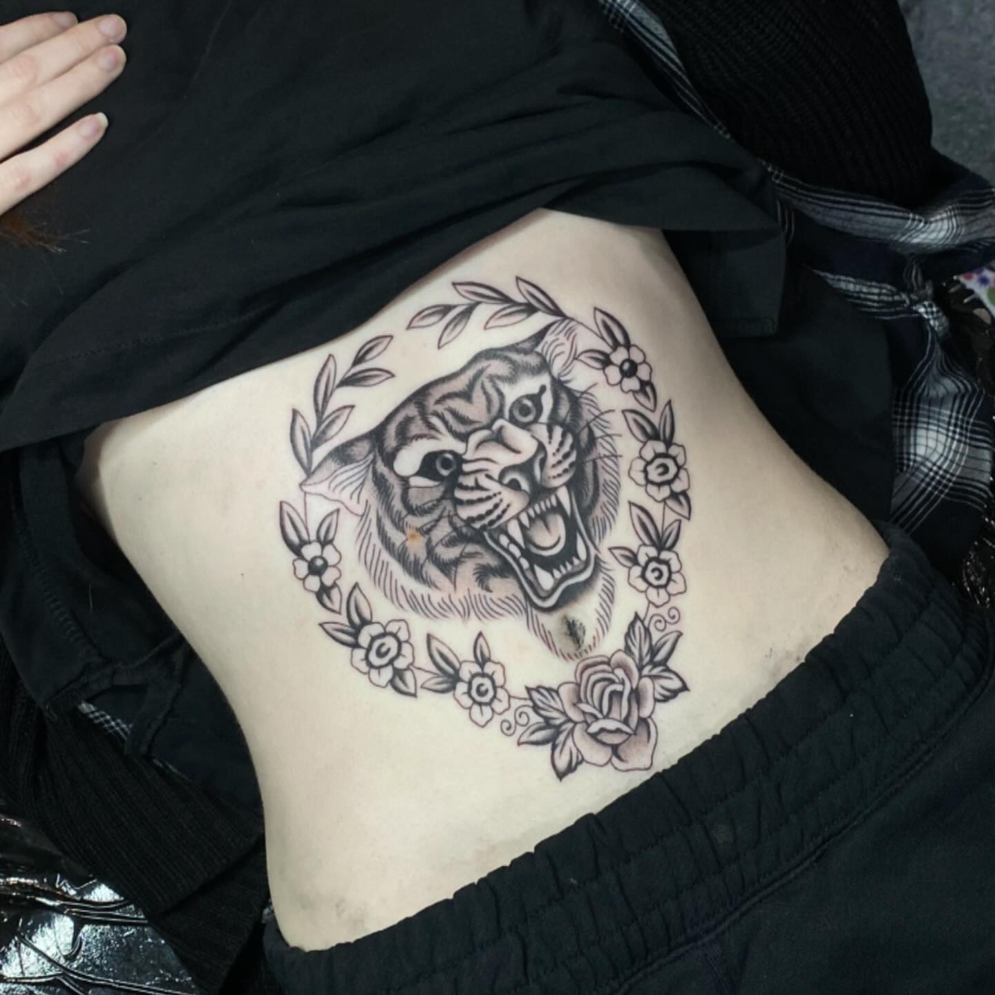 Tattoo by @stephhudsontattoo — black_and_grey