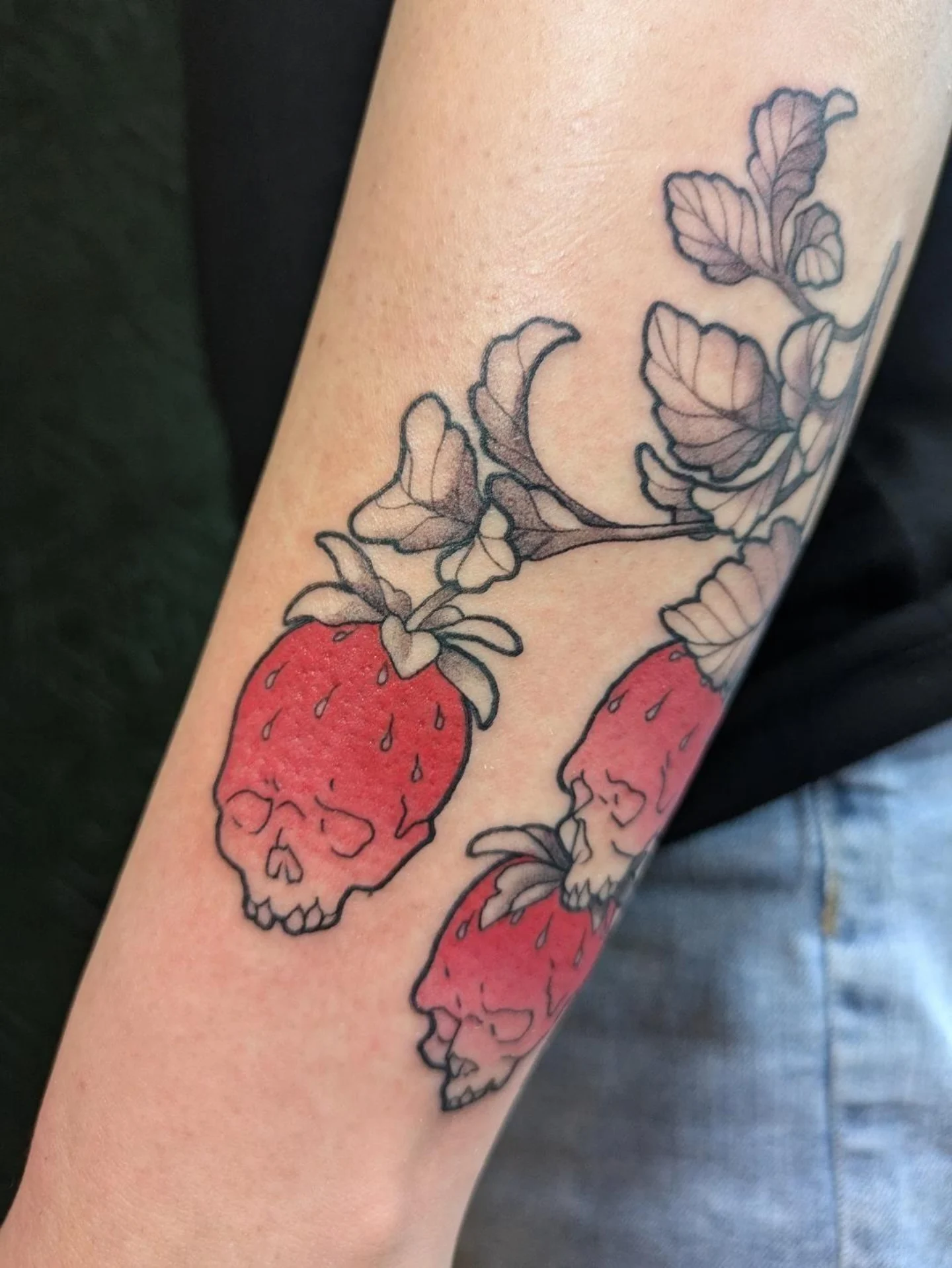 Tattoo by @neonmoonink — neo_traditional, dotwork