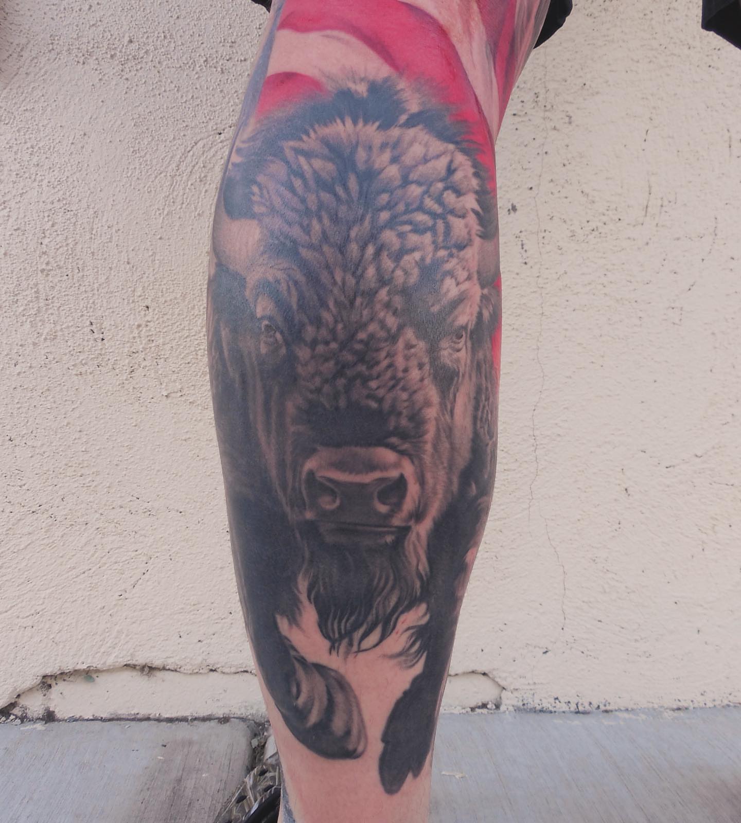 Tattoo by @fortune_glory — realism, dark_realism