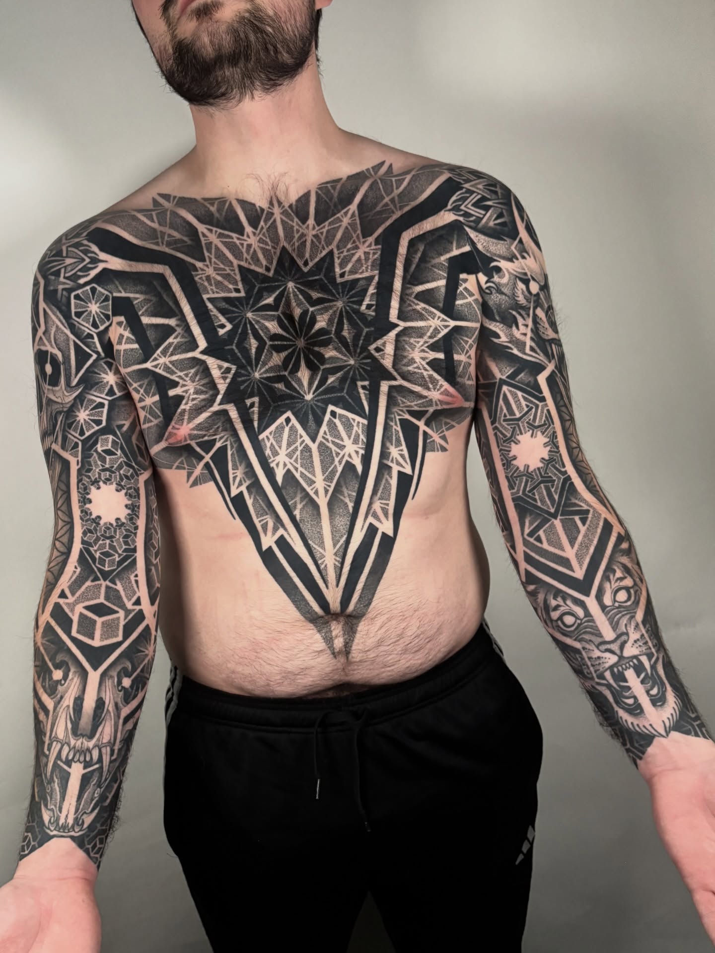 Tattoo by @mitchin.tattoos — geometric