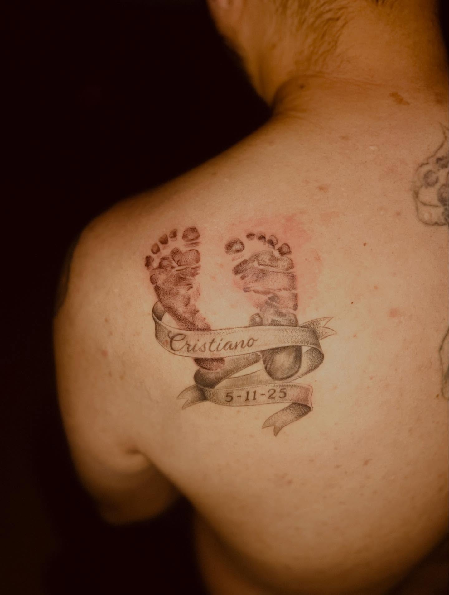 Tattoo by @pyero_ink — dotwork