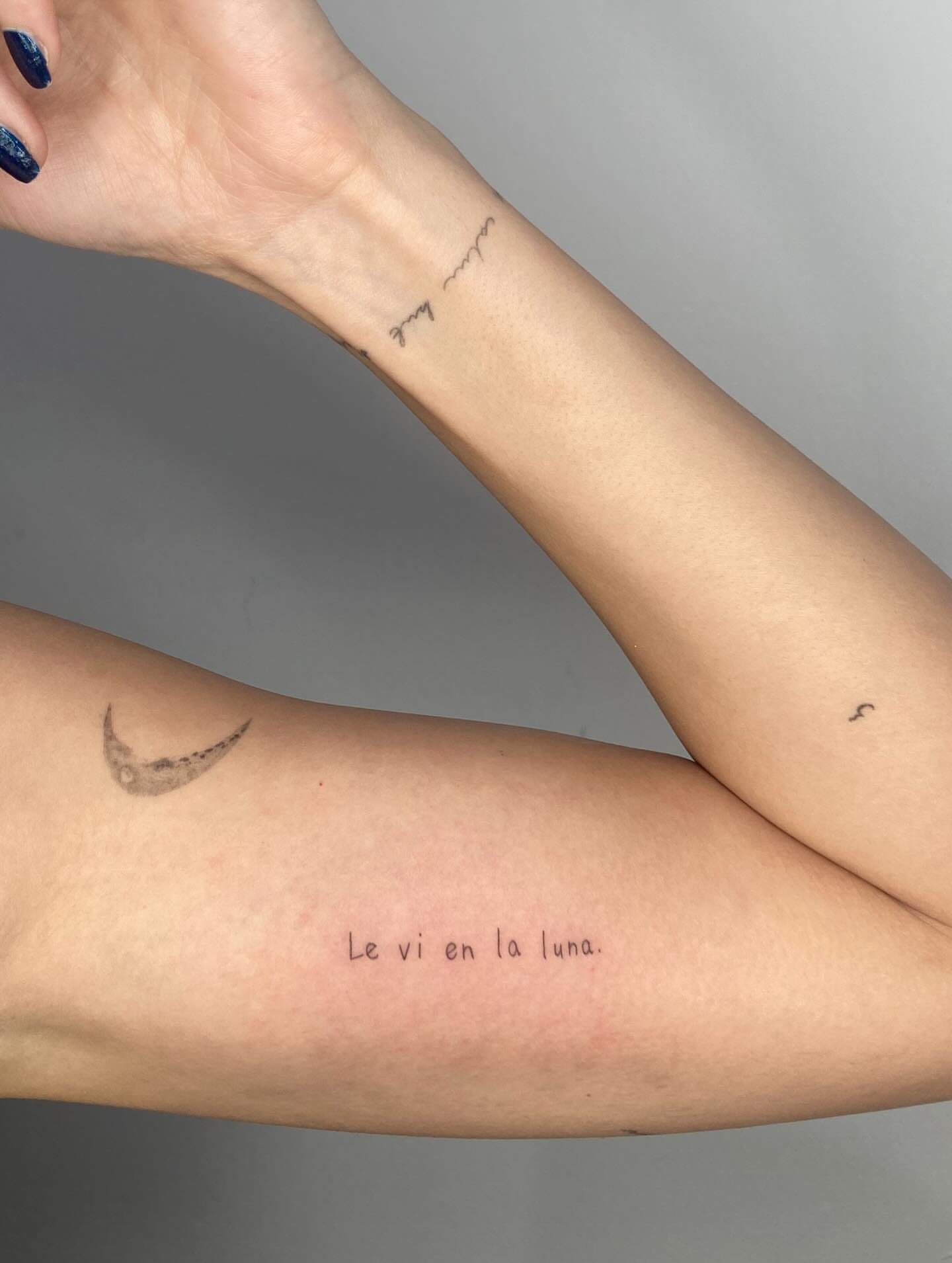 Tattoo by @aquanoir — lettering_script