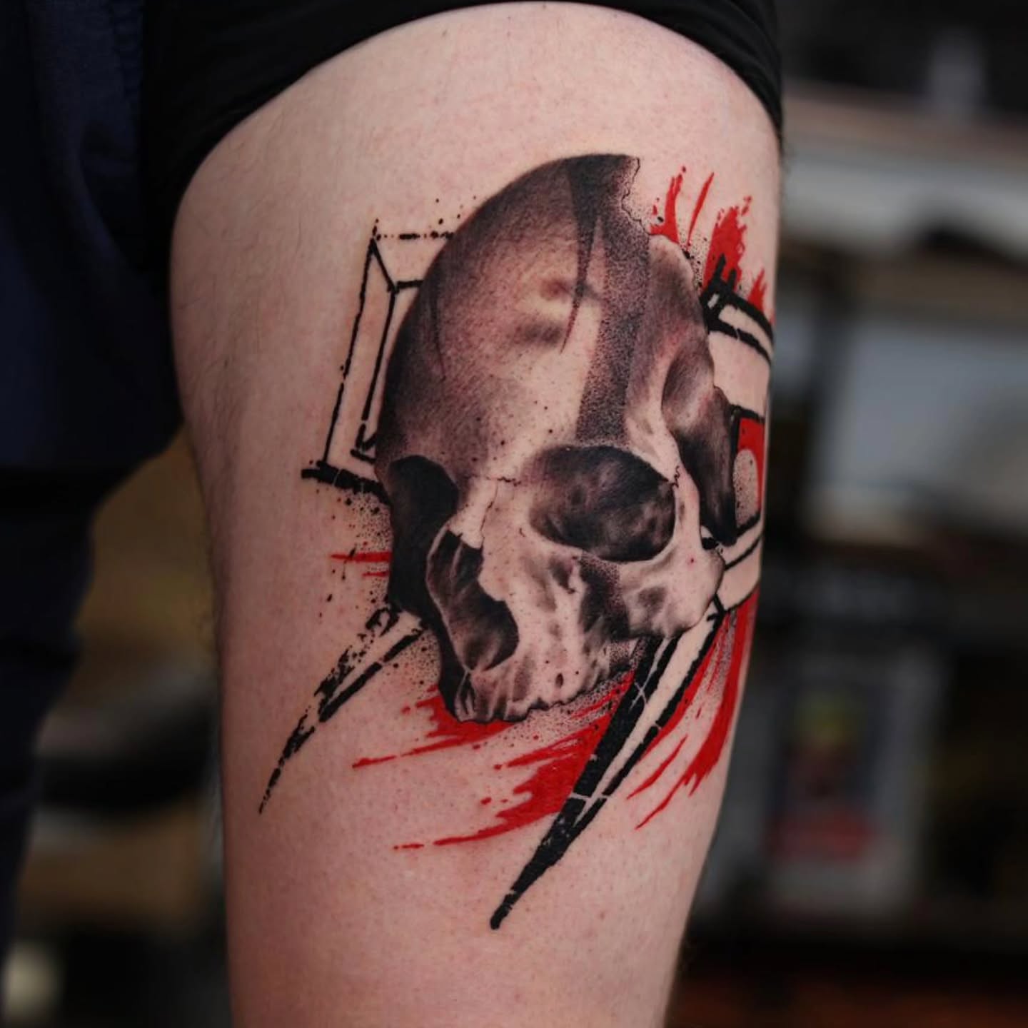 Tattoo by @aaronistattoo — realism, dark_realism