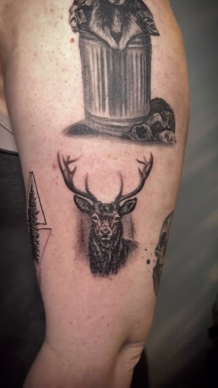 Tattoo by @katherinatattoos โ black_and_grey, realism