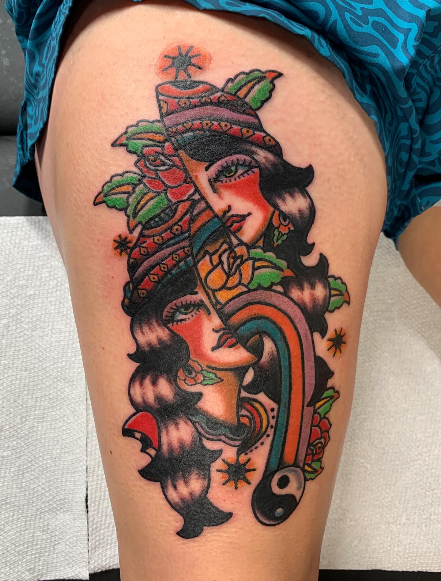 Tattoo by @flowerpunktattoo — american_traditional