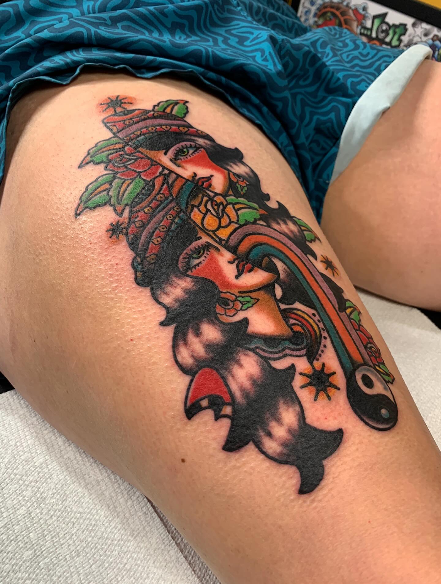 Tattoo by @flowerpunktattoo — american_traditional