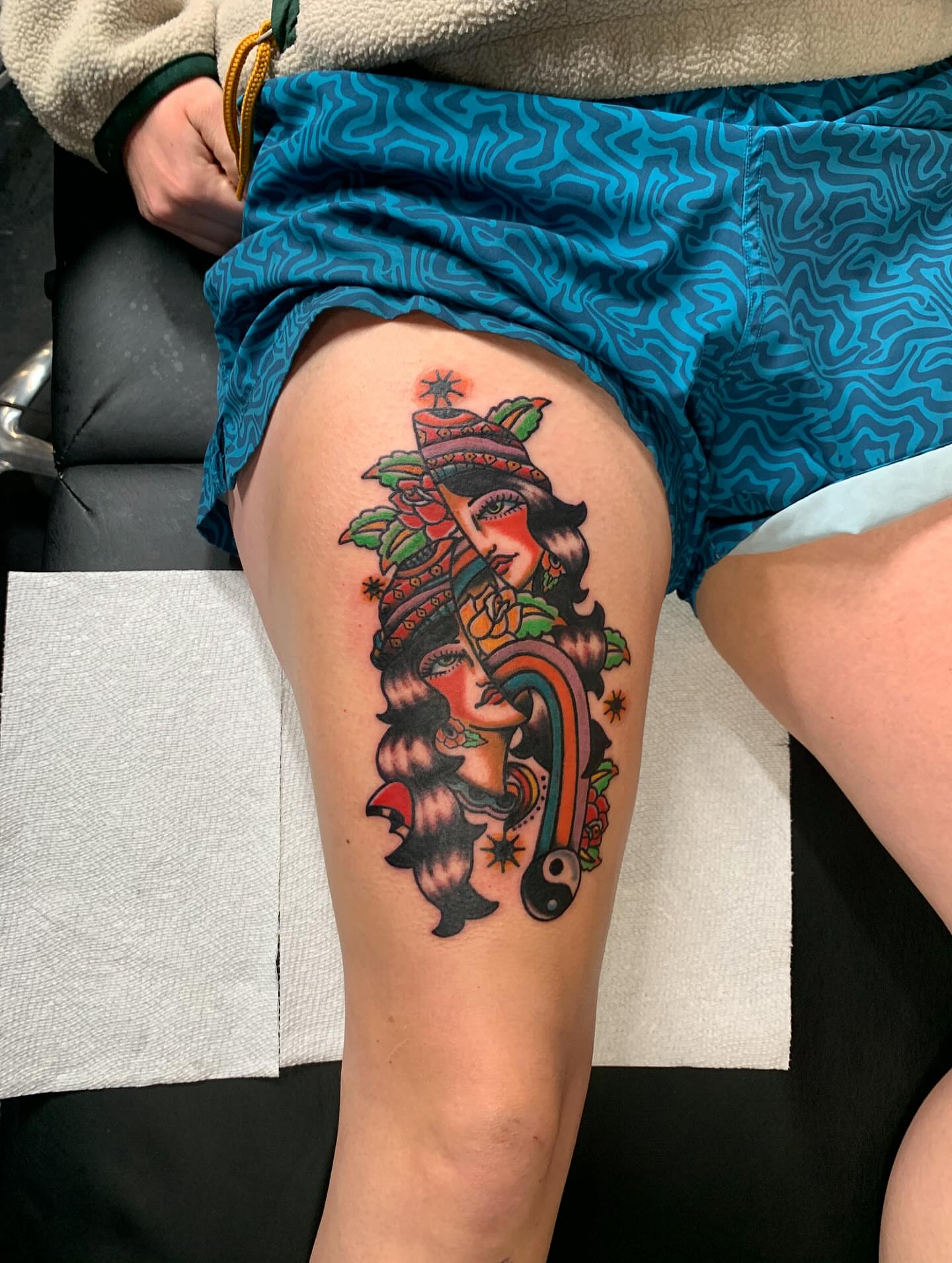 Tattoo by @flowerpunktattoo — american_traditional