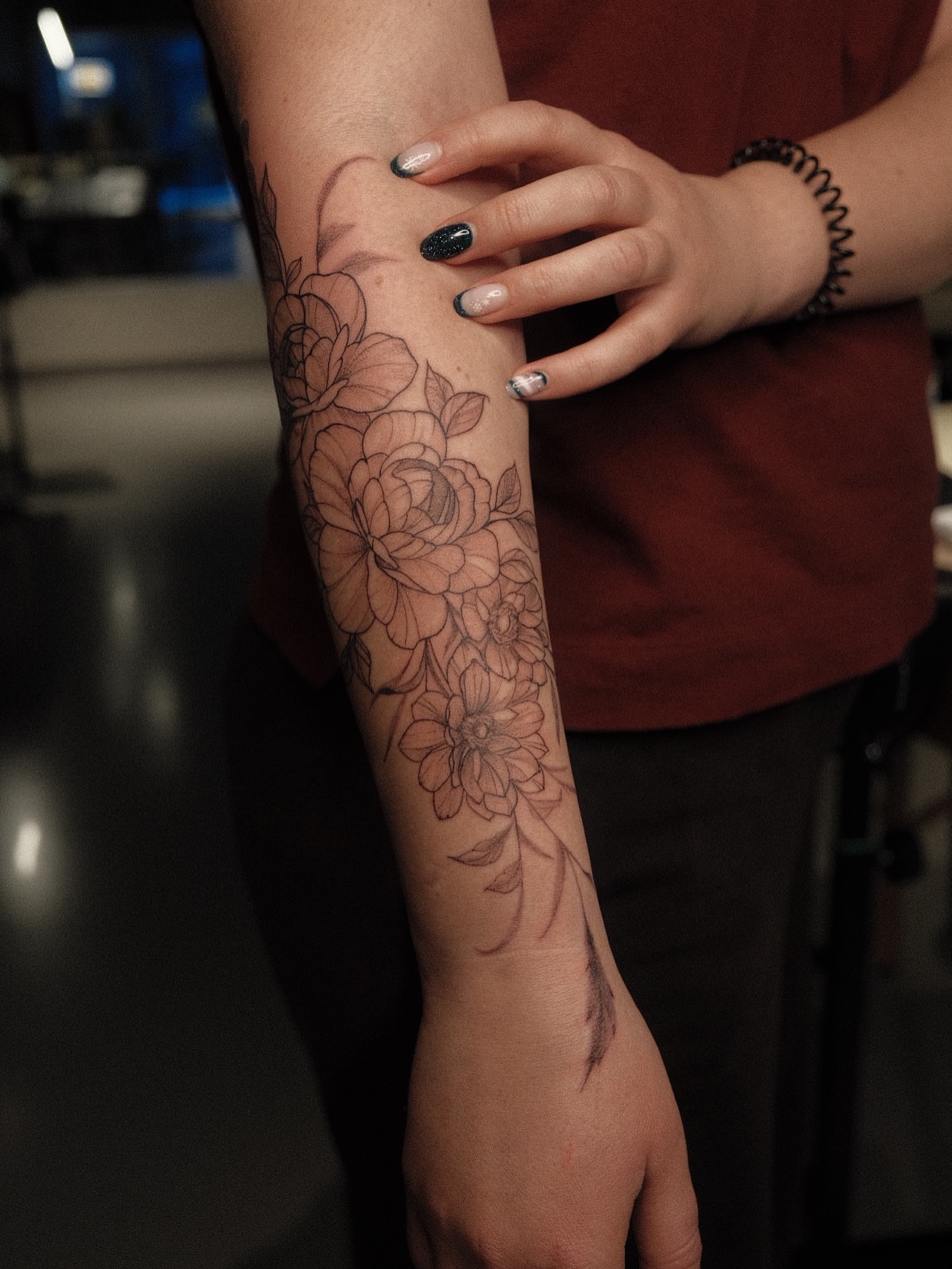 Tattoo by @gat_ink — black_and_grey