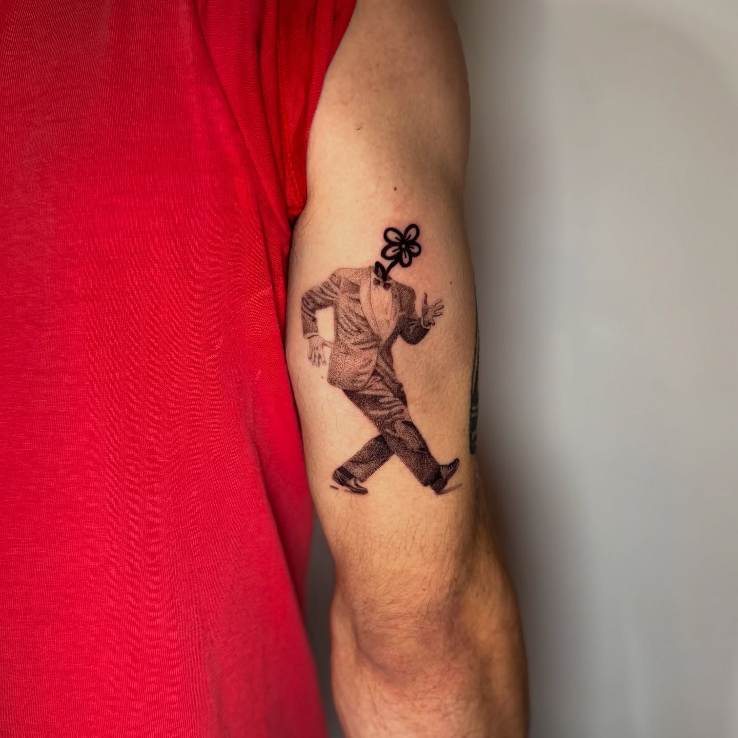 Tattoo by @inkbypiero — dotwork