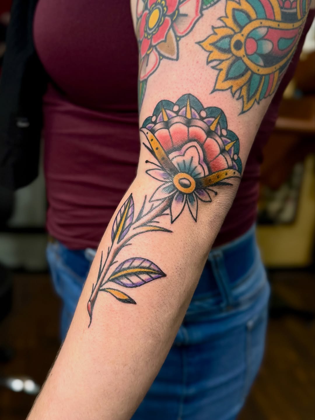 Tattoo by @lilmazetattoos — american_traditional