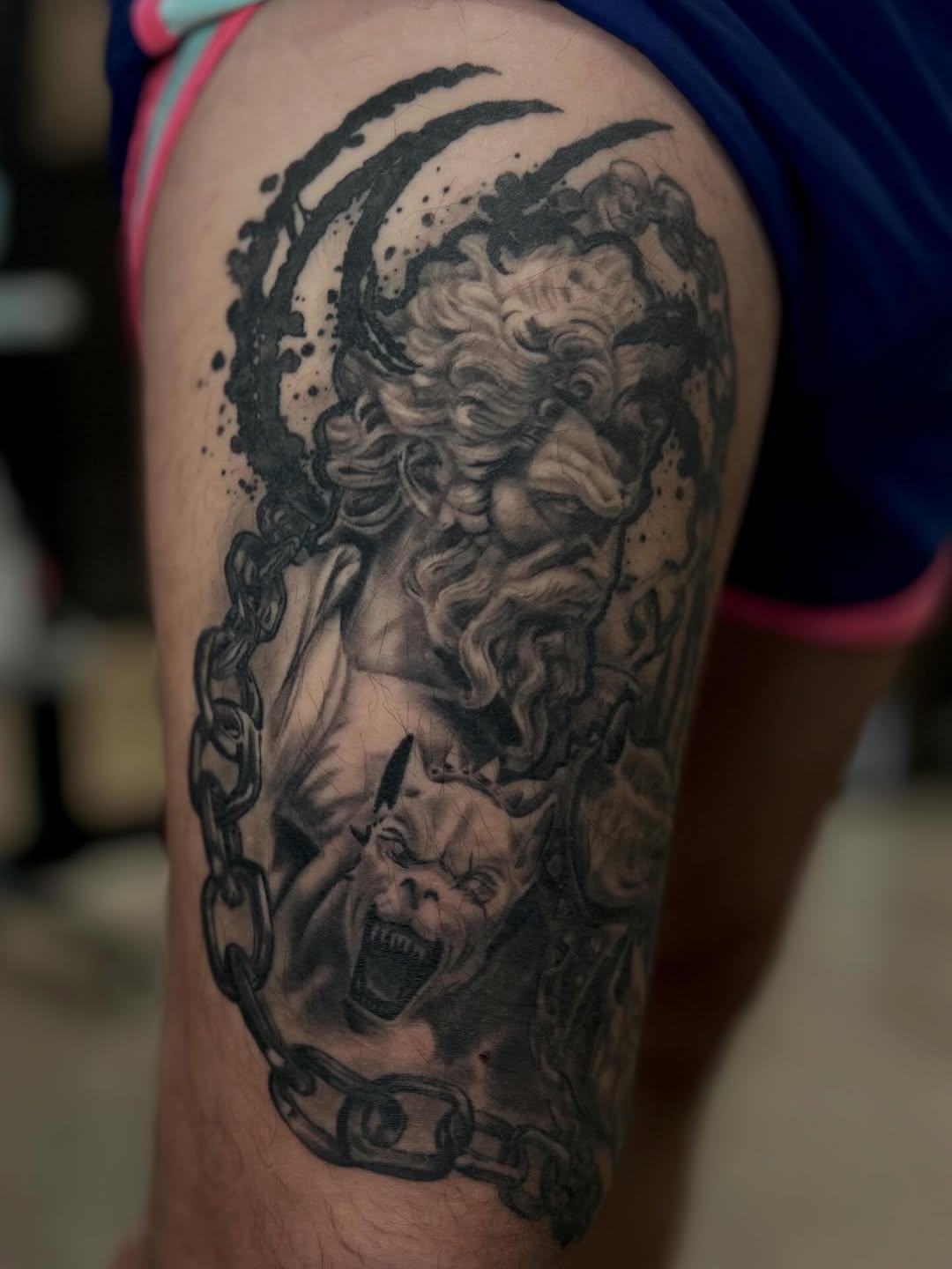 Tattoo by @jmartsart — realism, black_and_grey