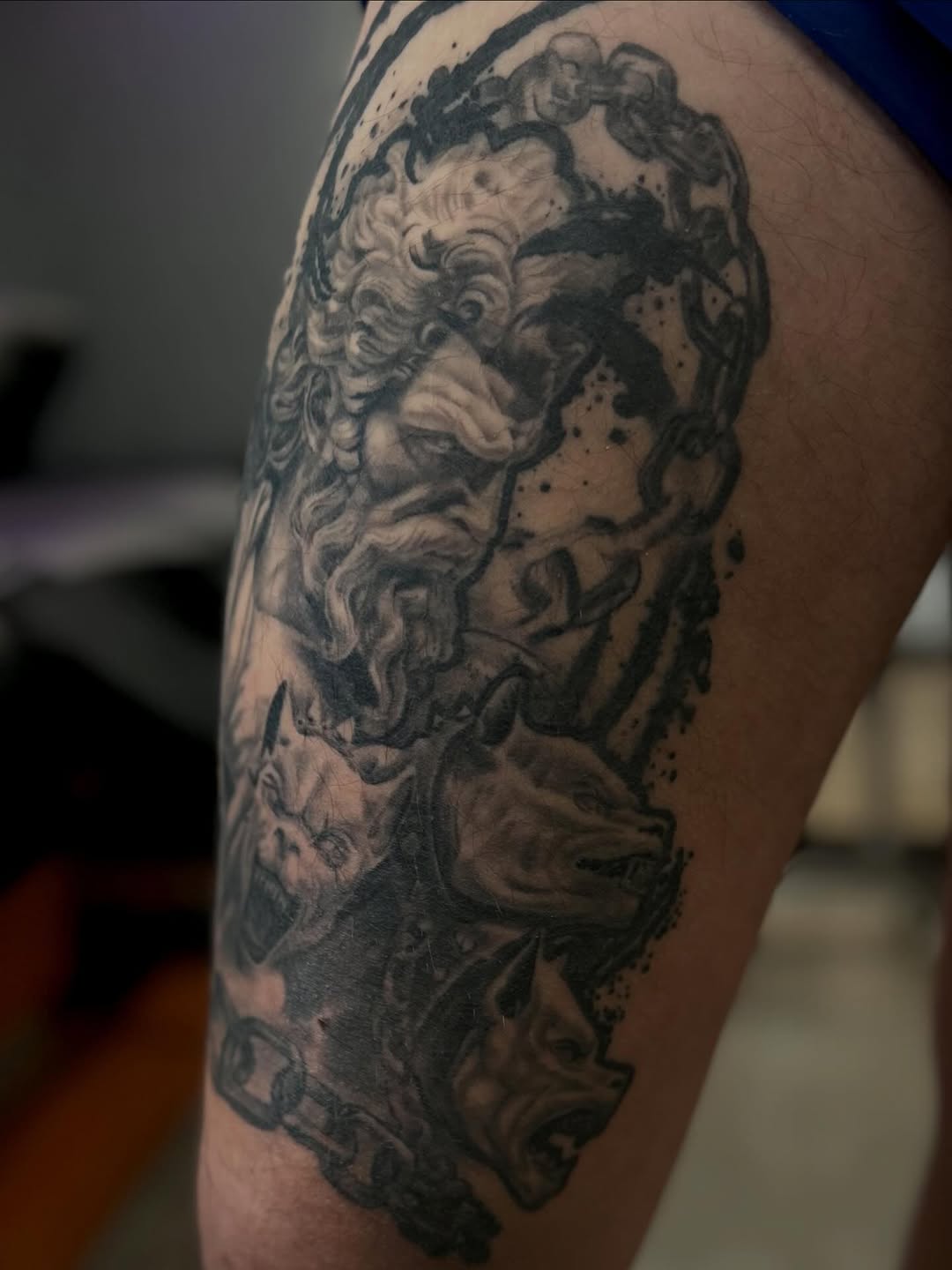 Tattoo by @jmartsart — realism, black_and_grey