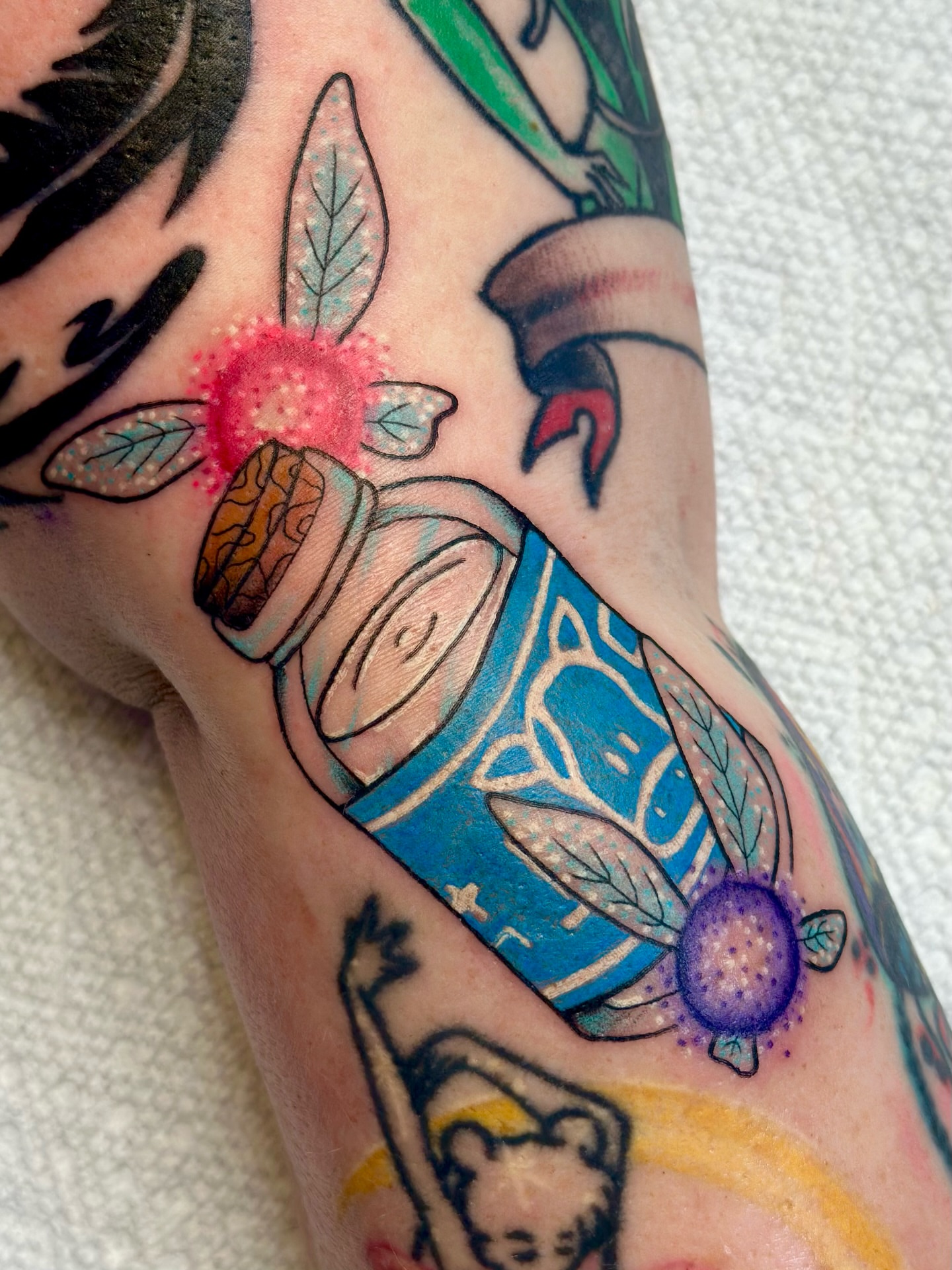 Tattoo by @cryptidtattooer — american_traditional