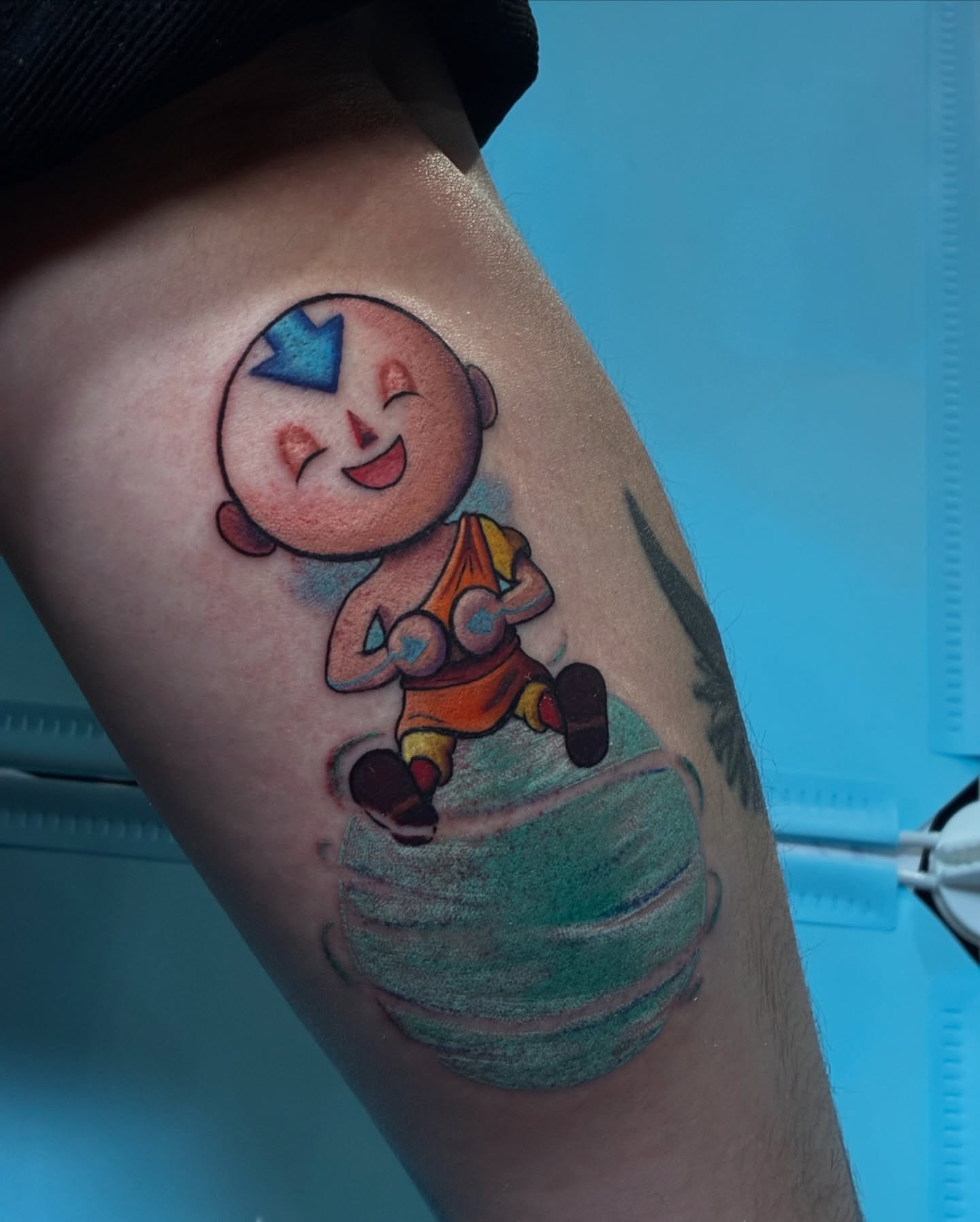 Tattoo by @stungbystaxx — dotwork