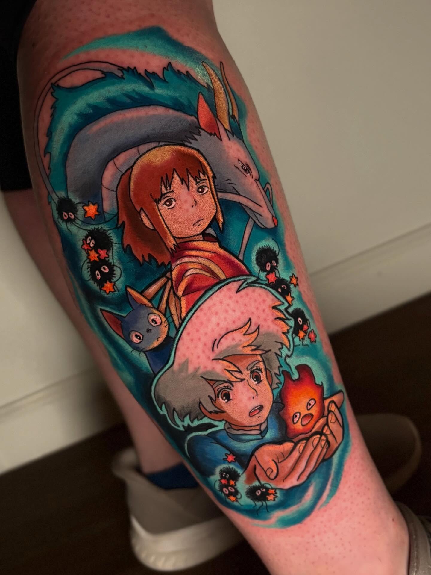 Tattoo by @beeinkedbyjess — anime