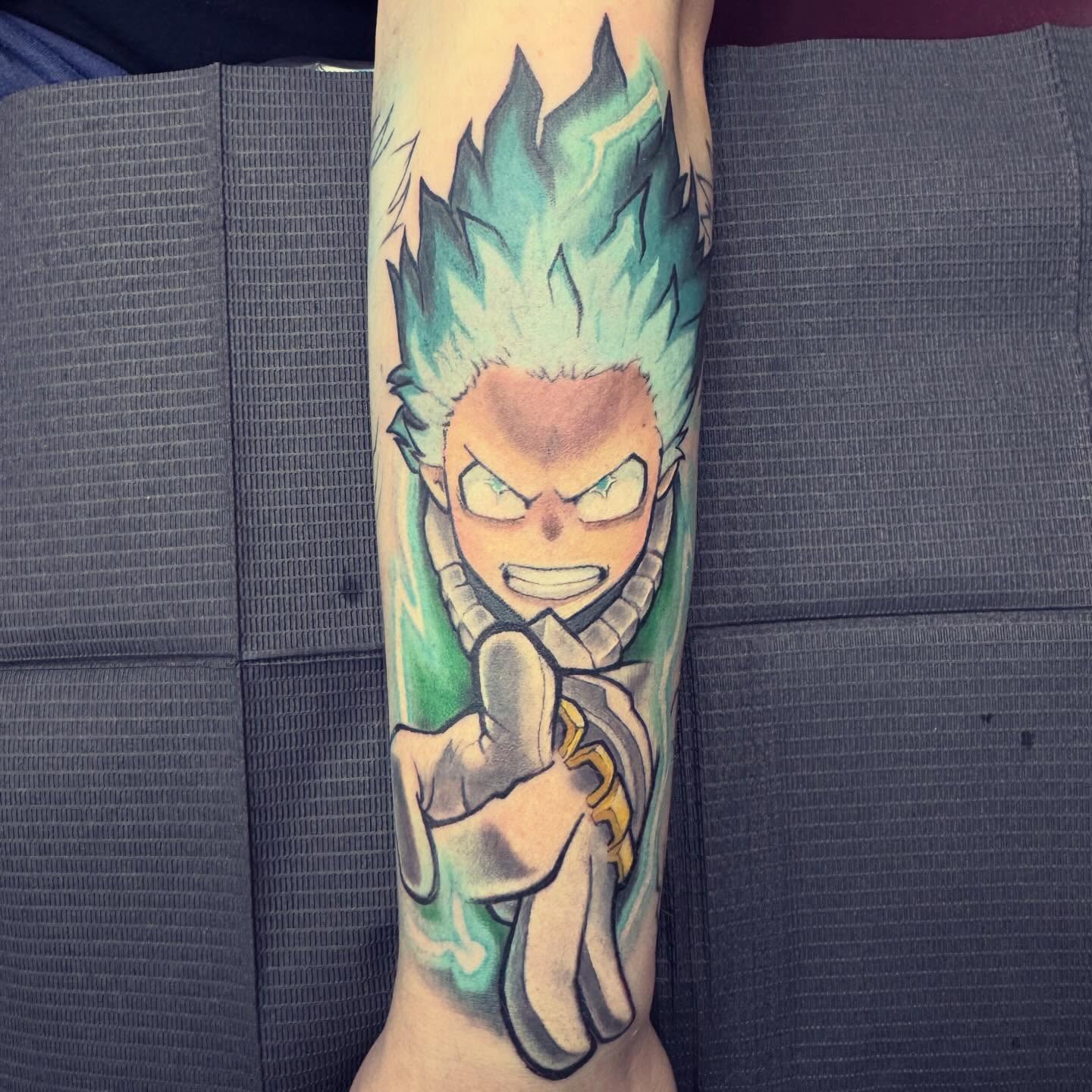 Tattoo by @tattoosbydizzy — anime