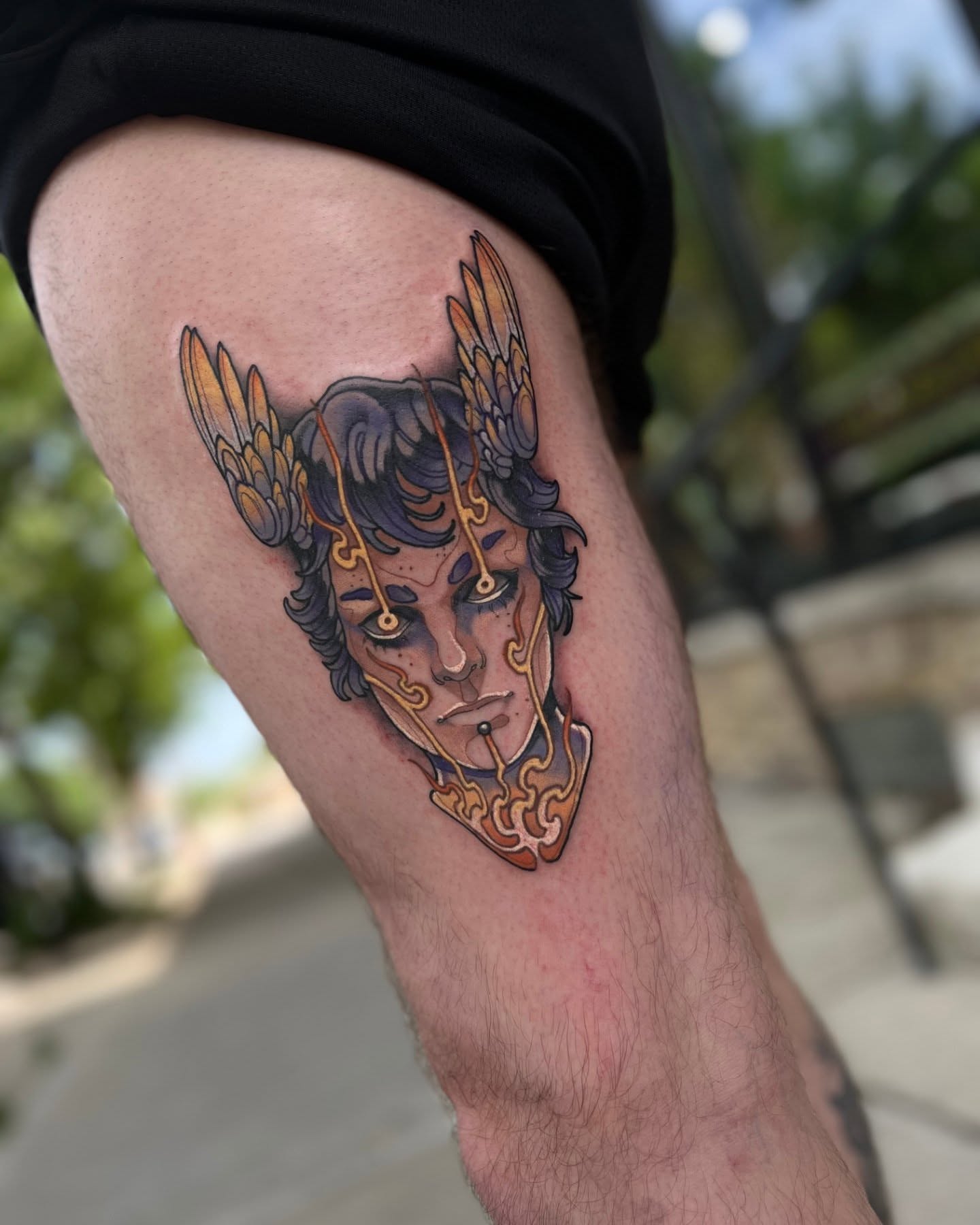Tattoo by @scallywaggins — neo_traditional, illustrative