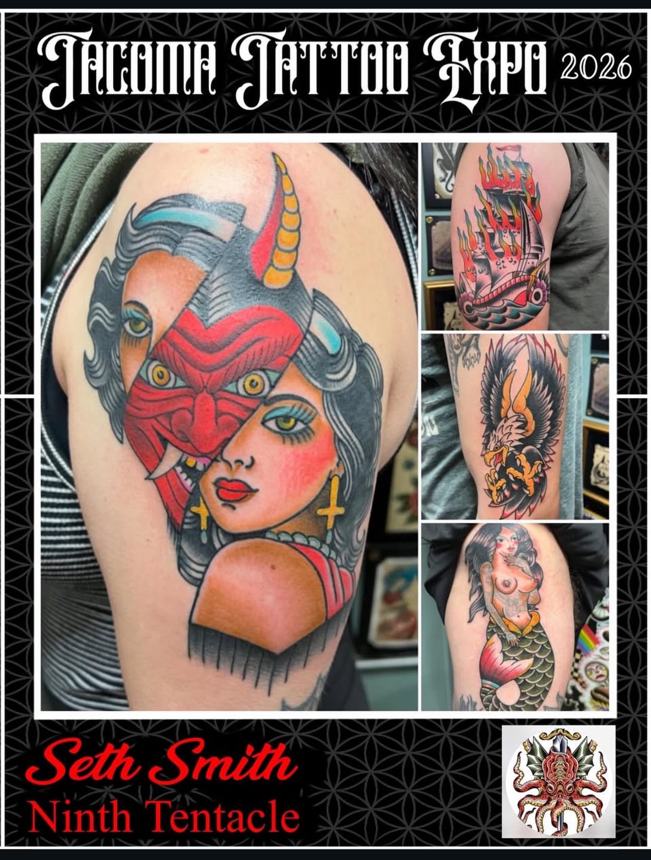 Tattoo by @sethuntildeath — american_traditional, dark_realism