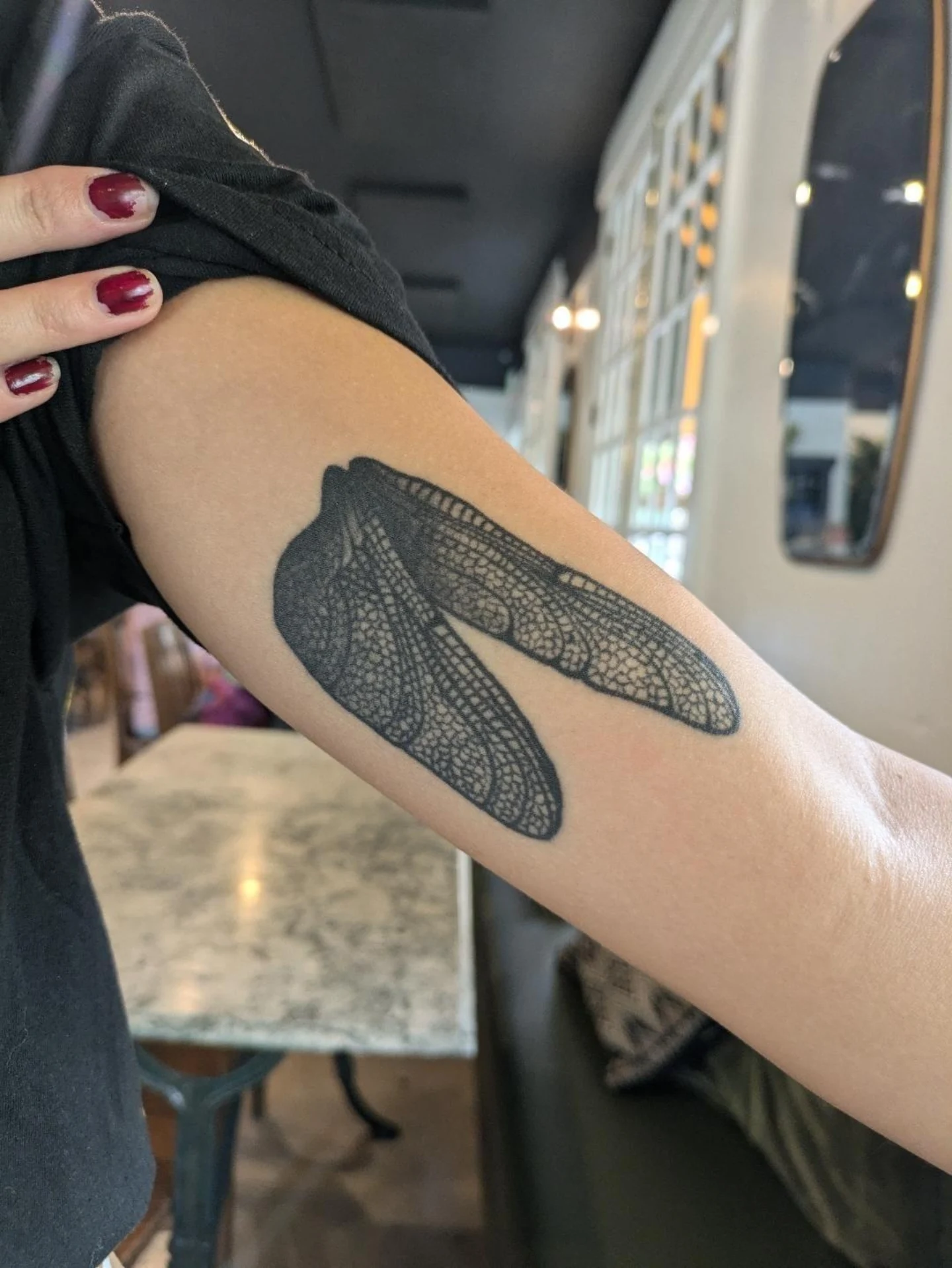 Tattoo by @neonmoonink — black_and_grey