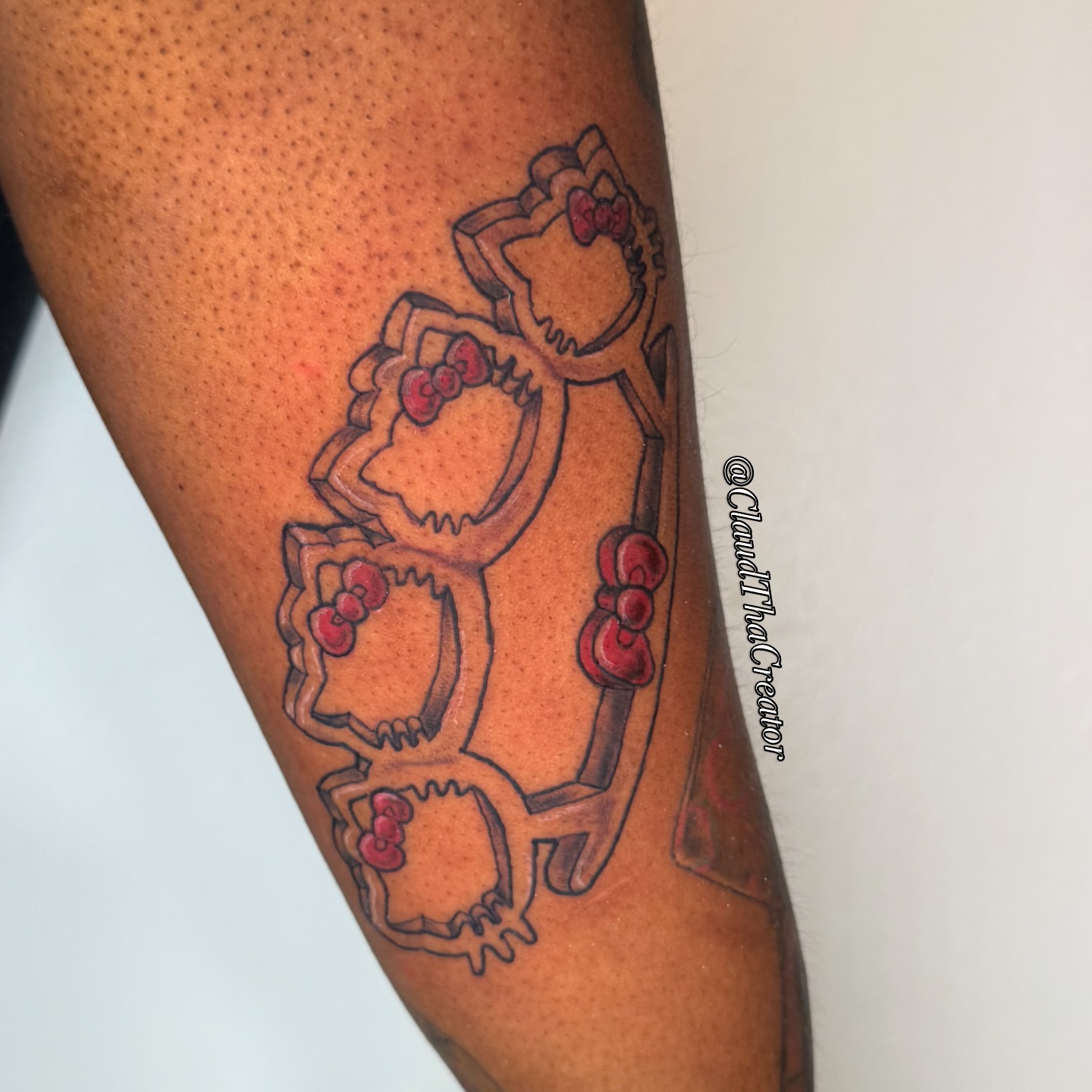 Tattoo by @claudthacreator — black_and_grey