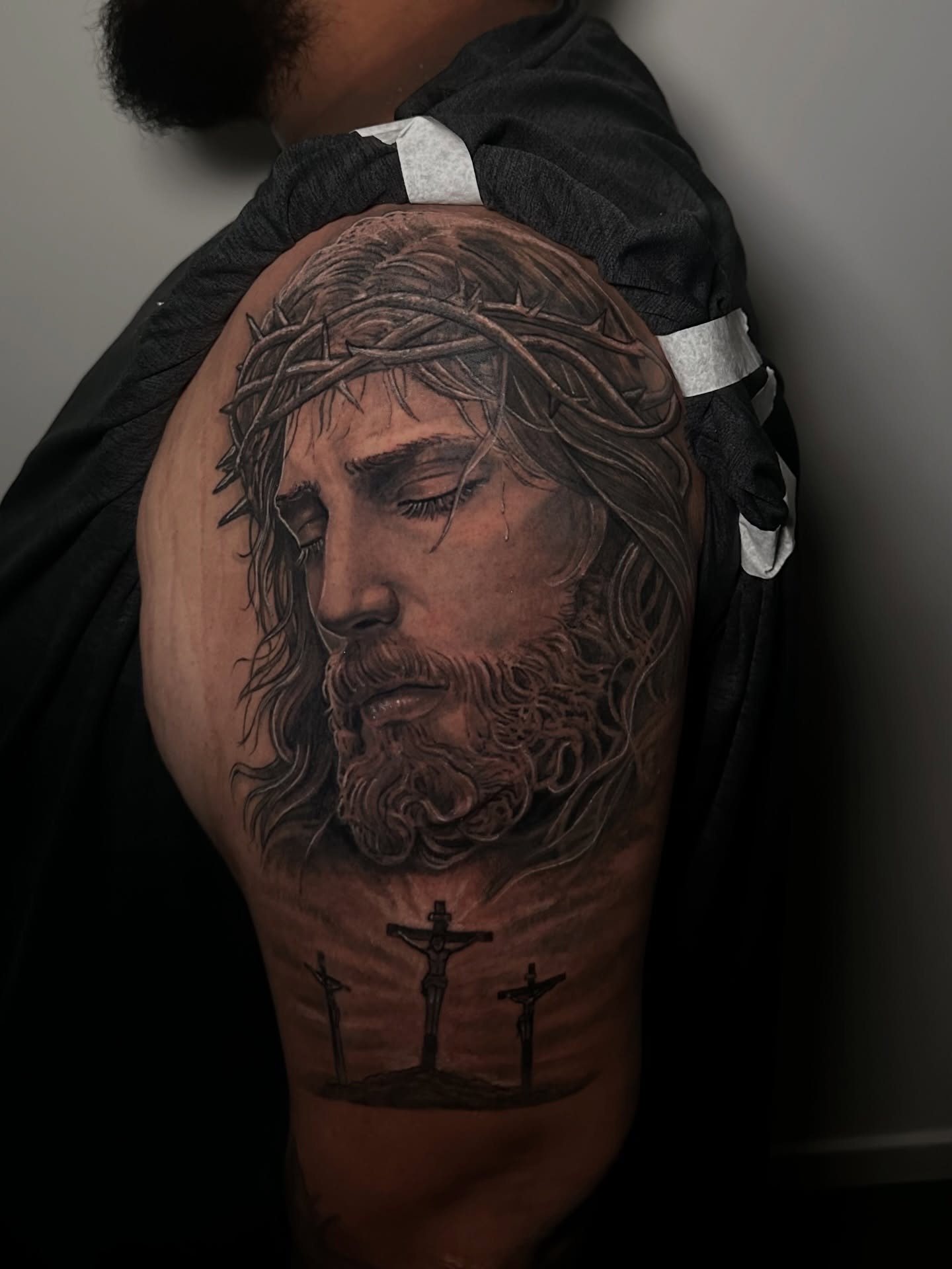 Tattoo by @hectorag_tattoo — realism, dark_realism