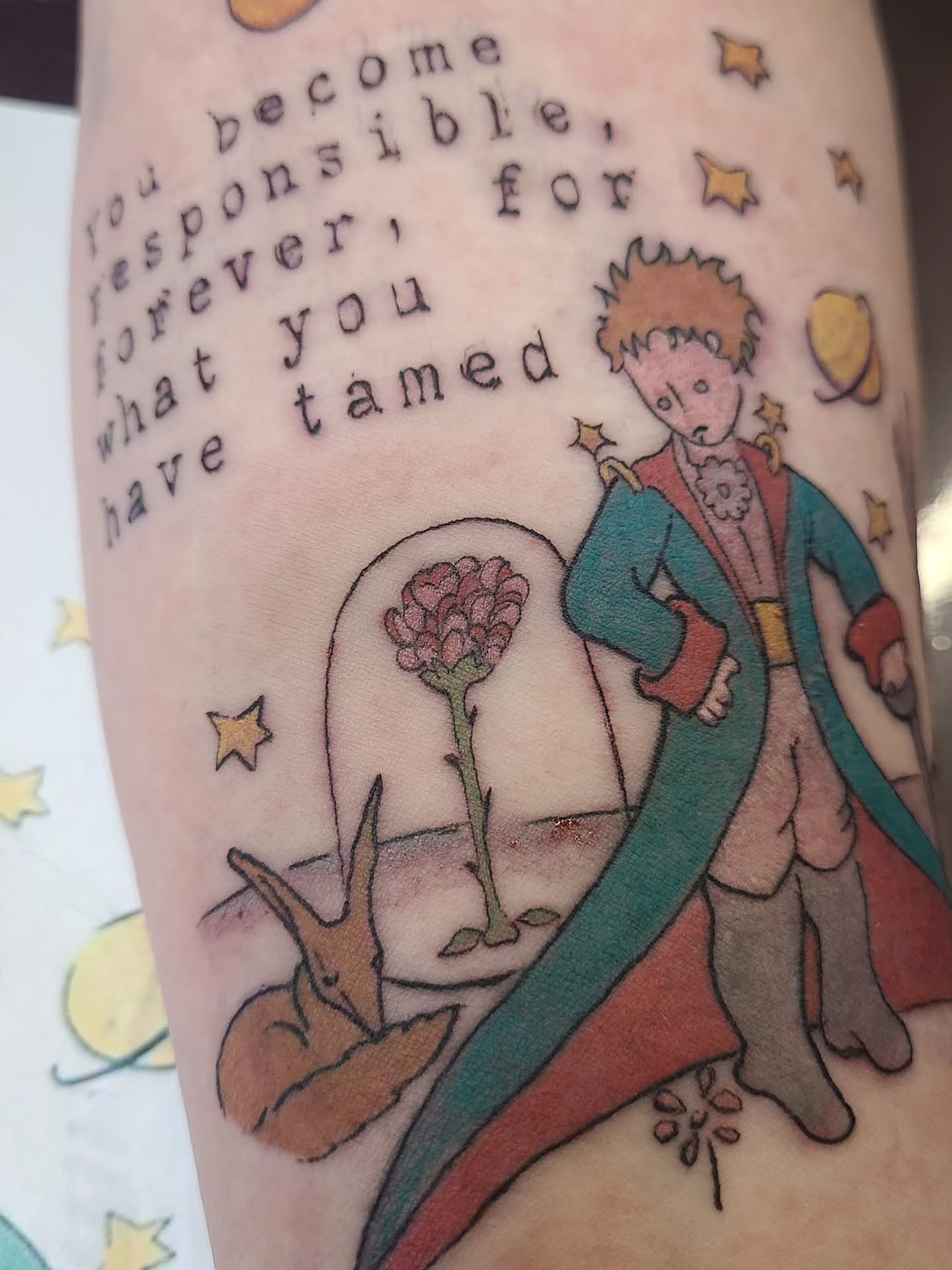 Tattoo by @shannongatesart — illustrative