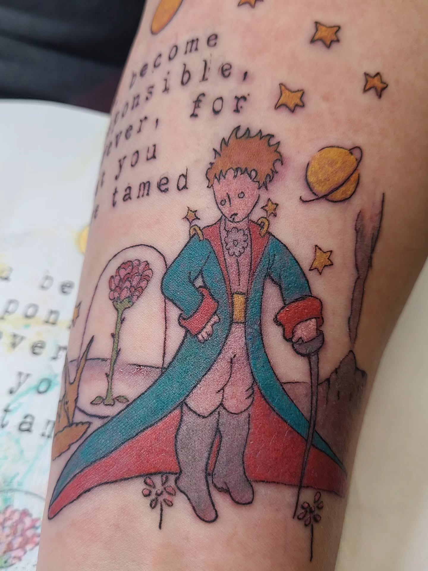 Tattoo by @shannongatesart — illustrative