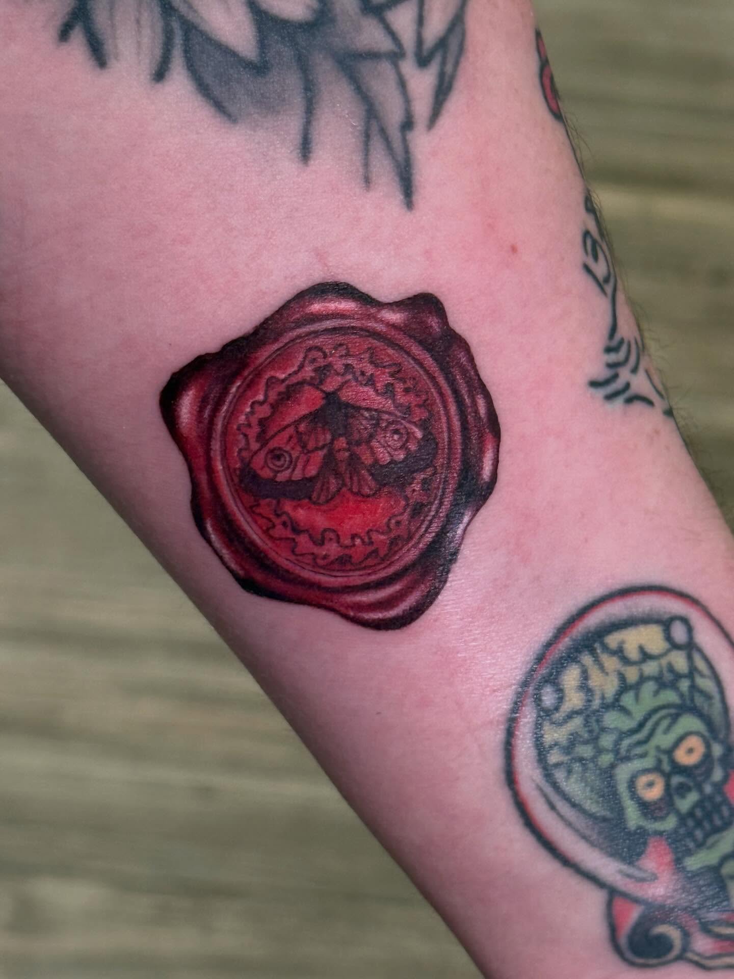 Tattoo by @aj.tattoos.piercings — dotwork