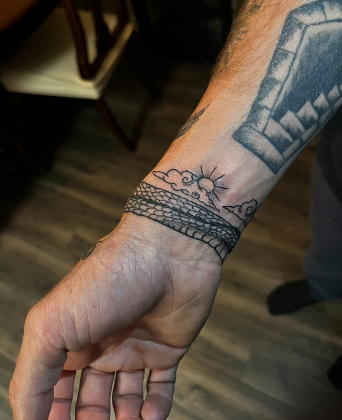 Tattoo by @inkedbymiranda — black_and_grey