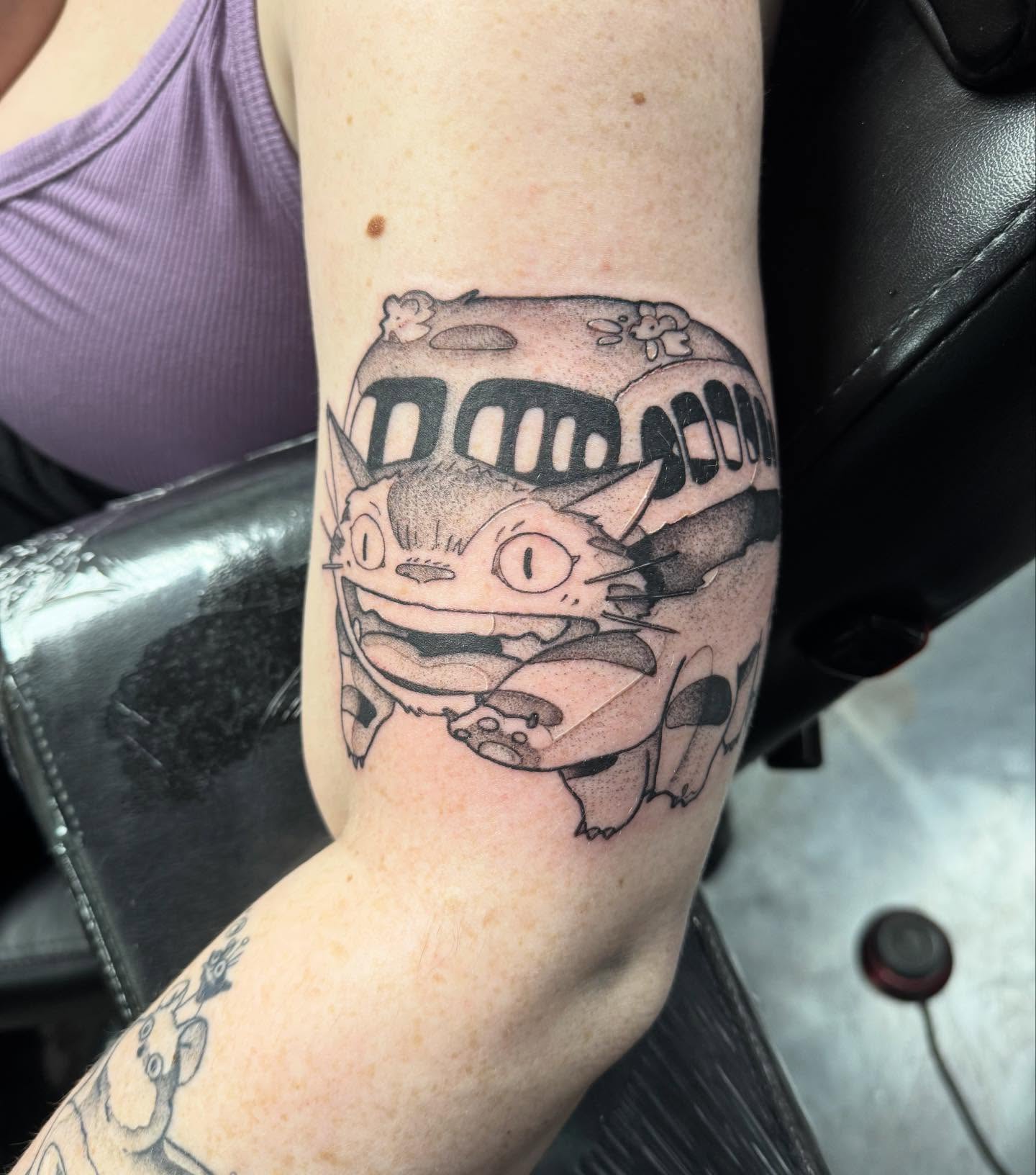 Tattoo by @kylehtattoo — black_and_grey