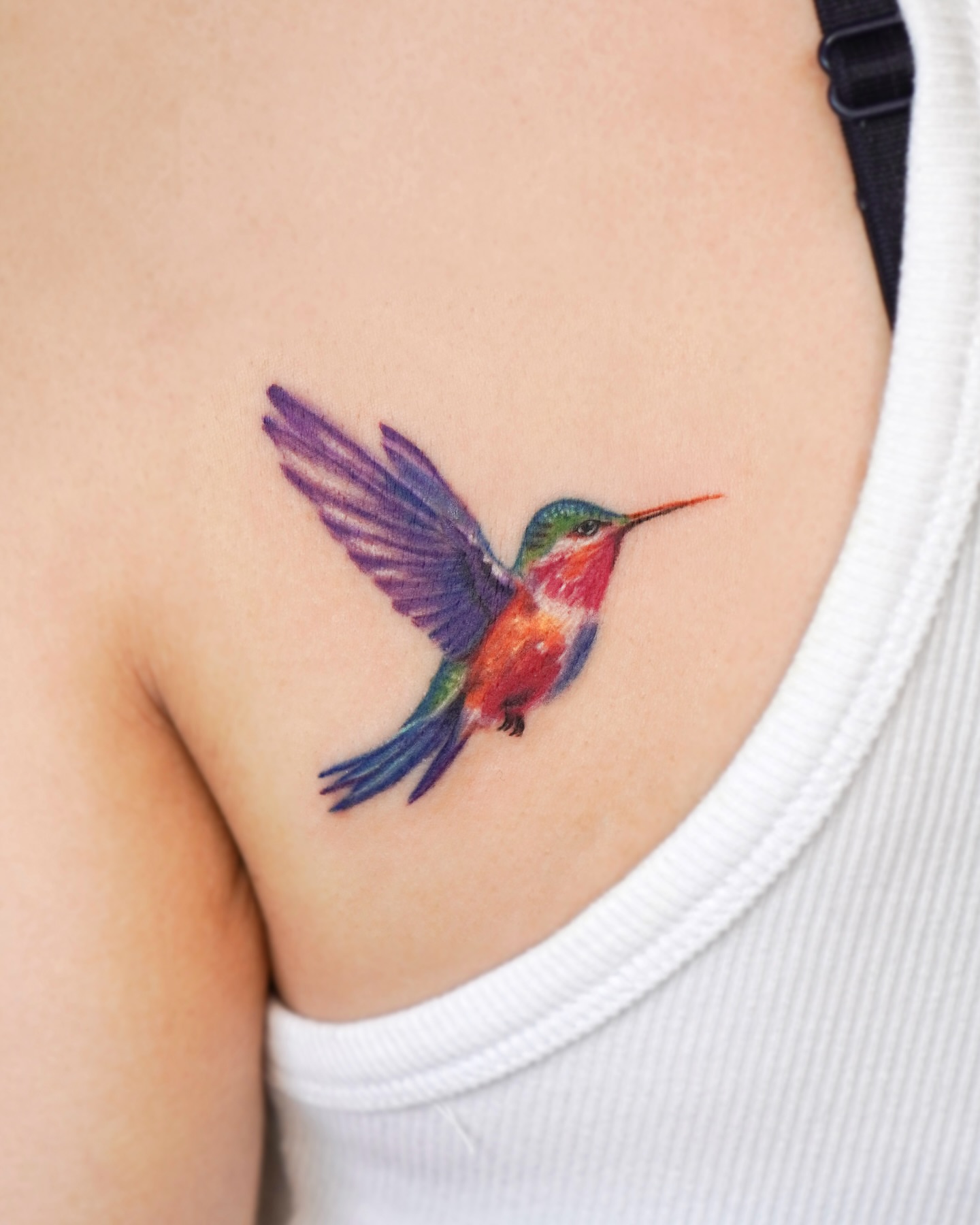 Tattoo by @yous_tattoo — watercolor