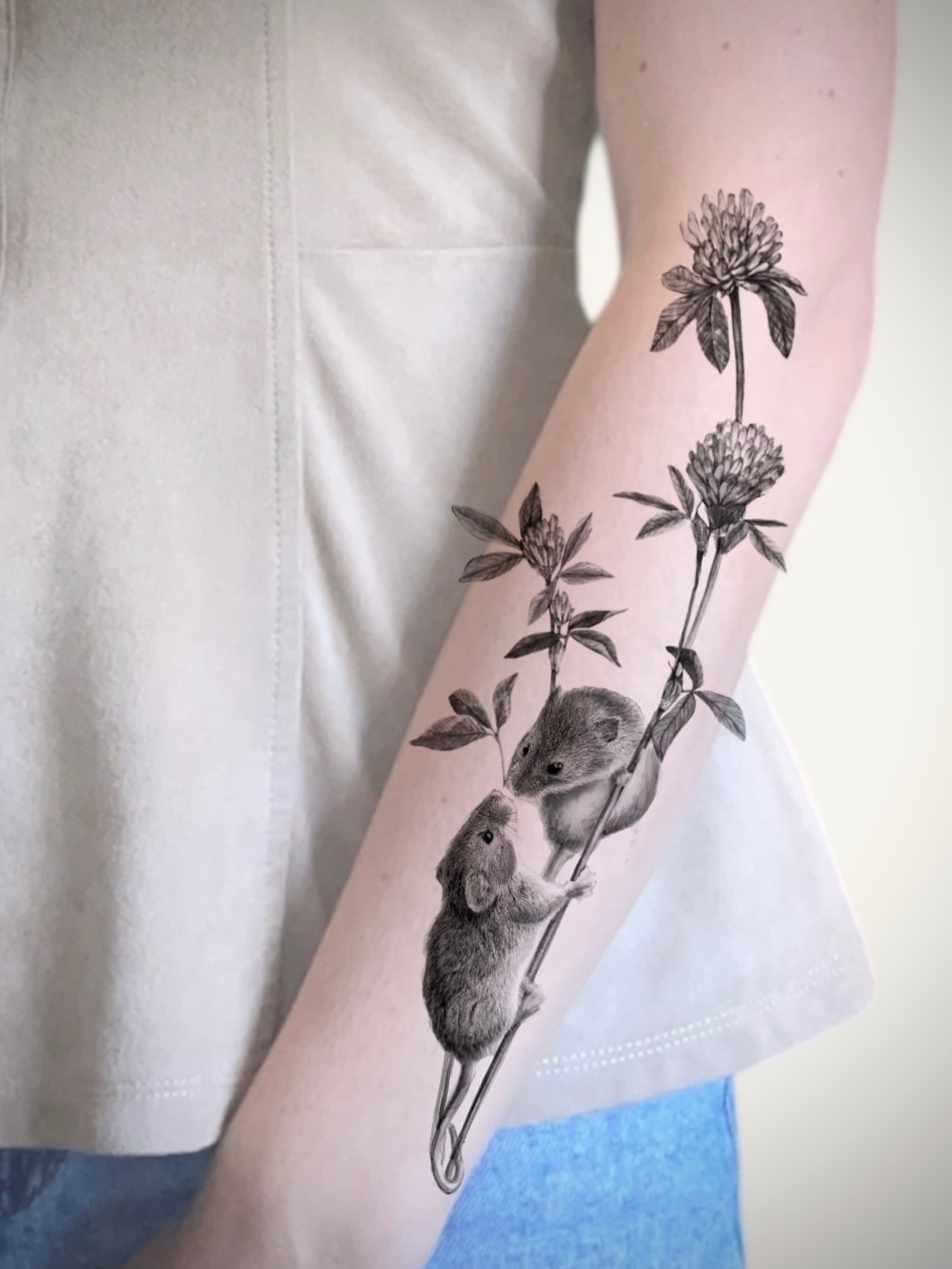 Tattoo by @tatts_by_kat — realism, black_and_grey