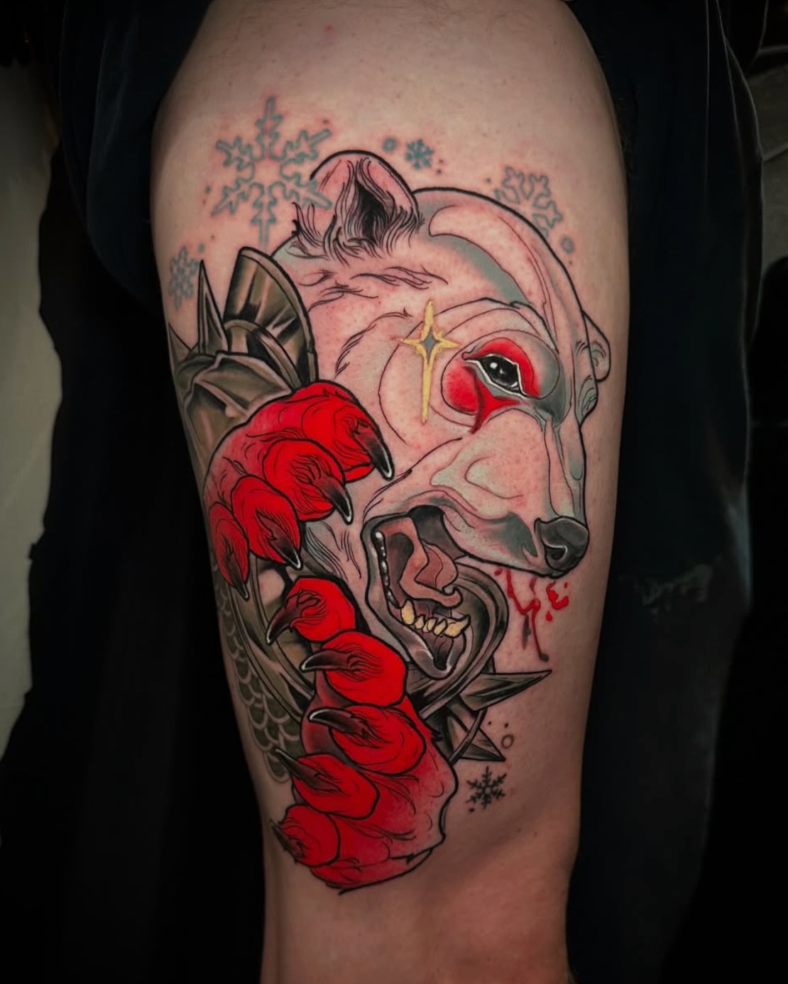Tattoo by @teddigarsontattoos — dark_realism