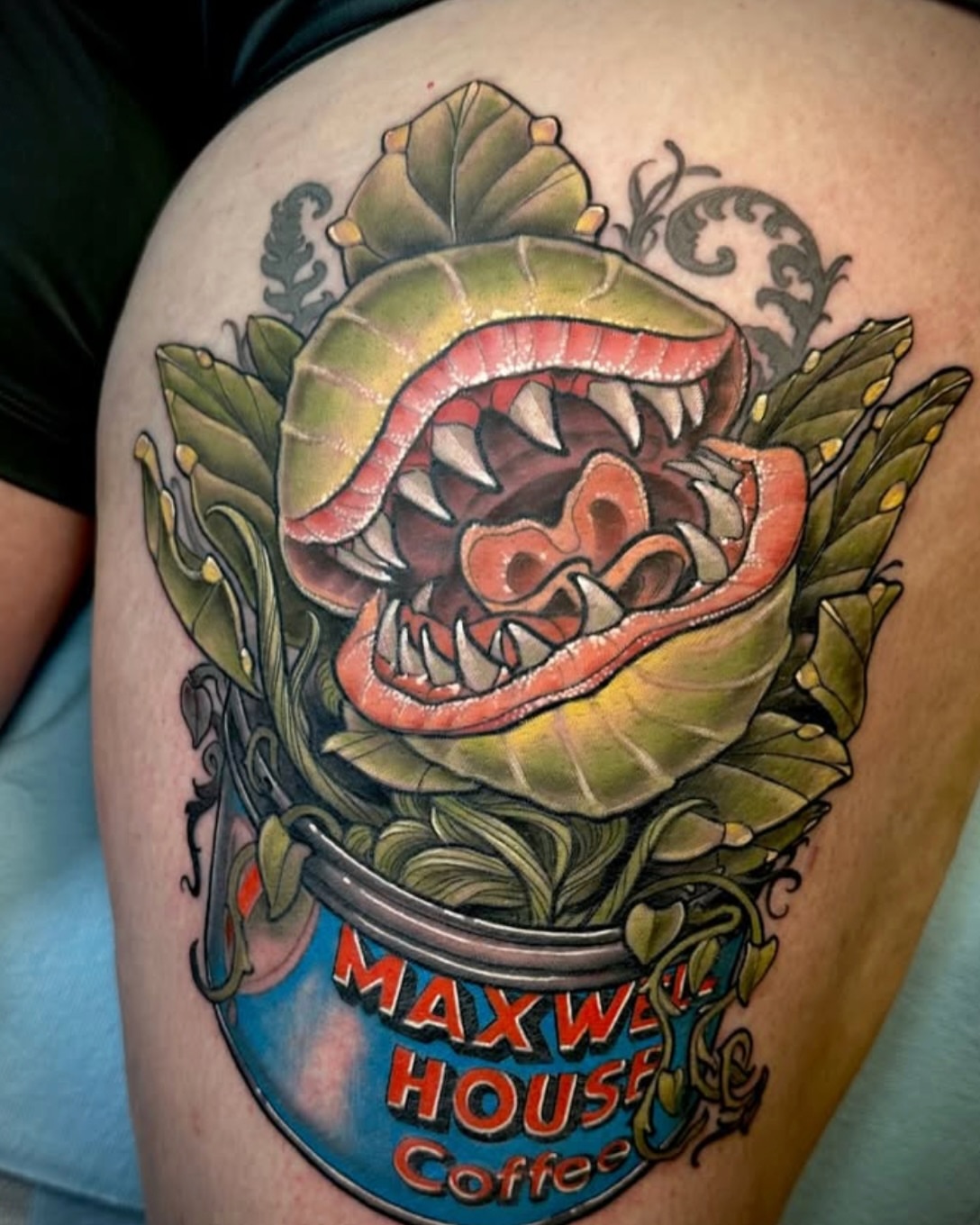 Tattoo by @teddigarsontattoos — american_traditional, realism