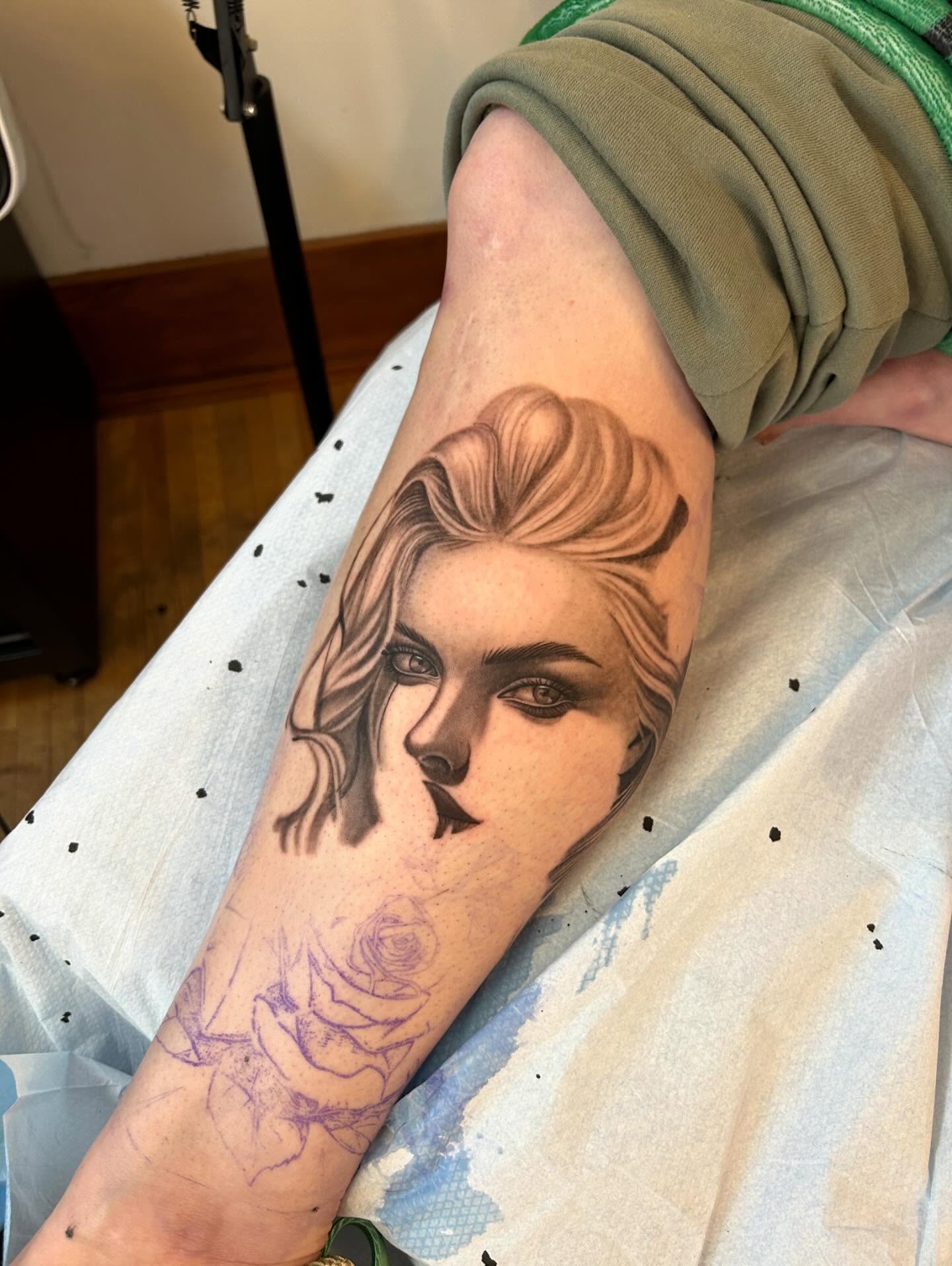 Tattoo by @khloztatz — realism, black_and_grey