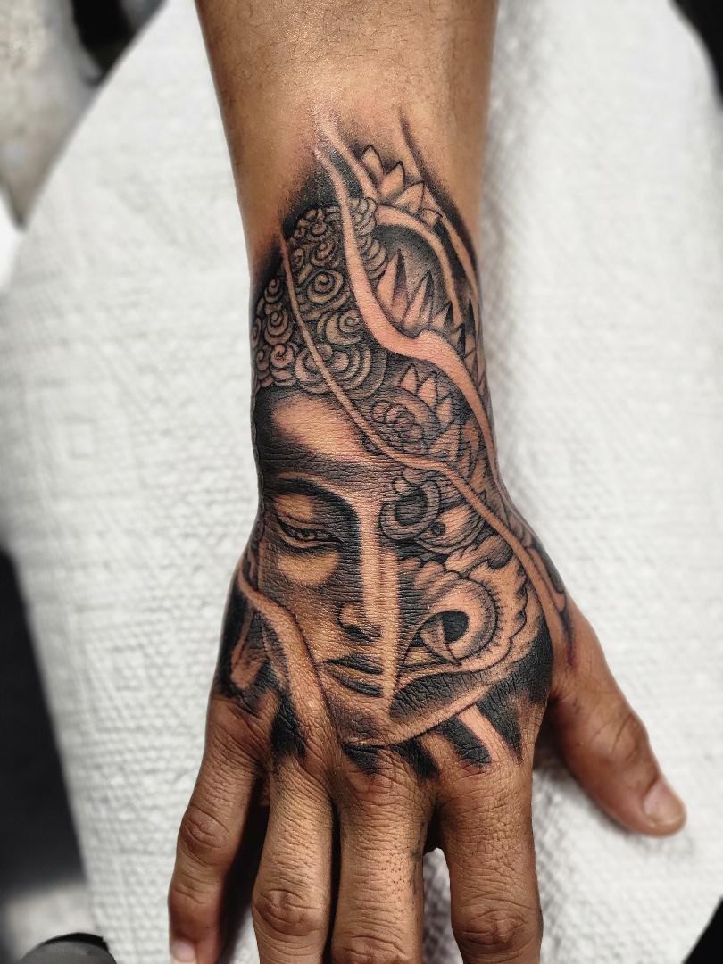 Tattoo by @moesarthouston — black_and_grey, realism