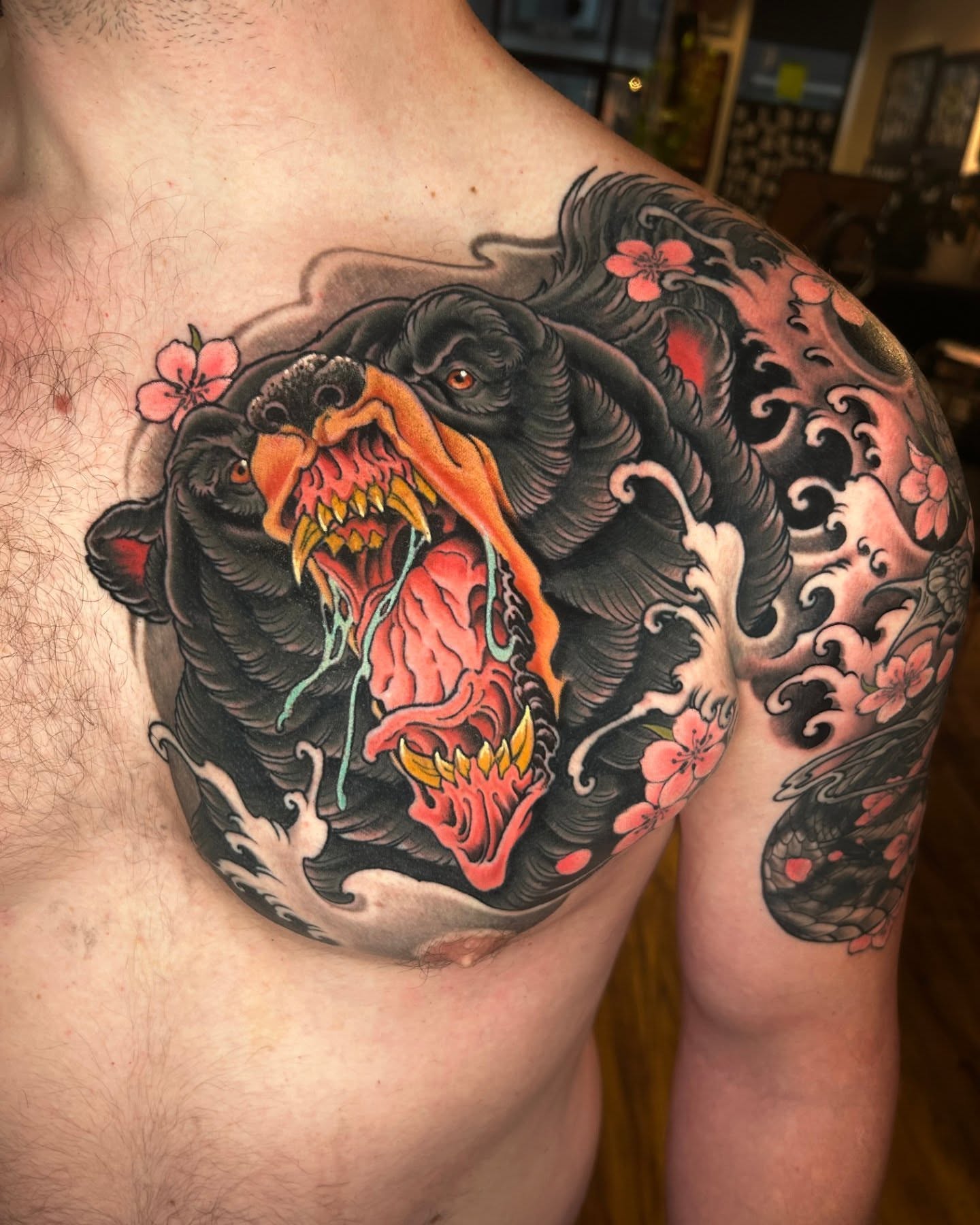 Tattoo by @timderosetattoos — japanese_irezumi