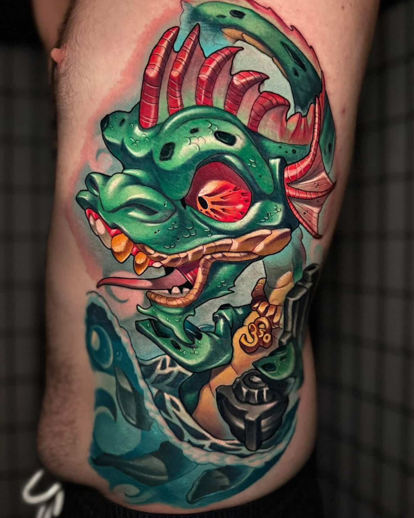 Tattoo by @bigtattykayne — new_school, illustrative
