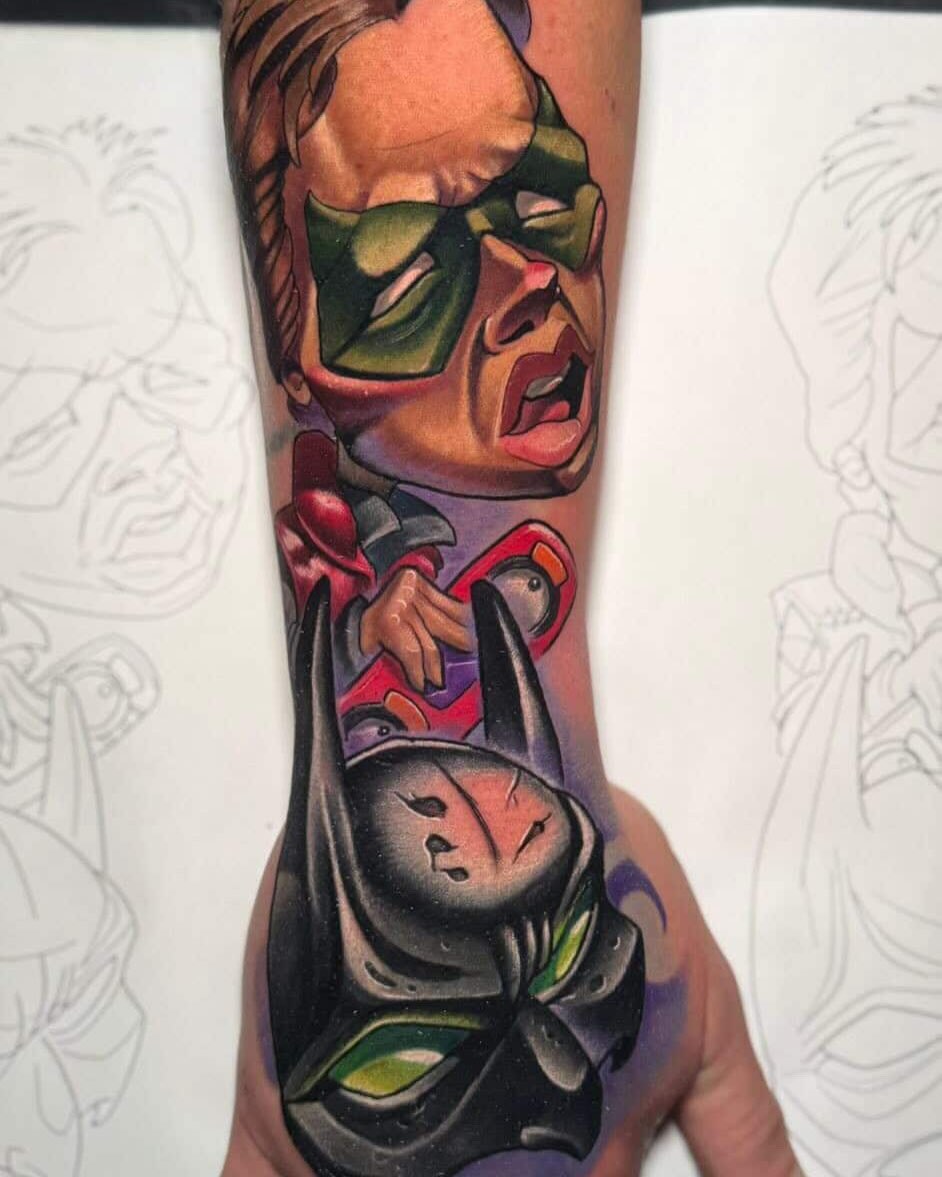 Tattoo by @bigtattykayne — american_traditional, realism