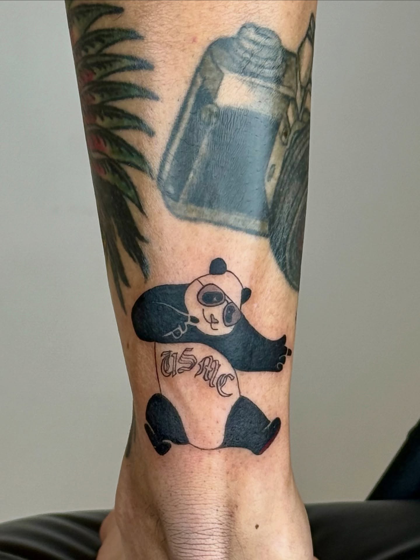 Tattoo by @inkbyivyx — black_and_grey