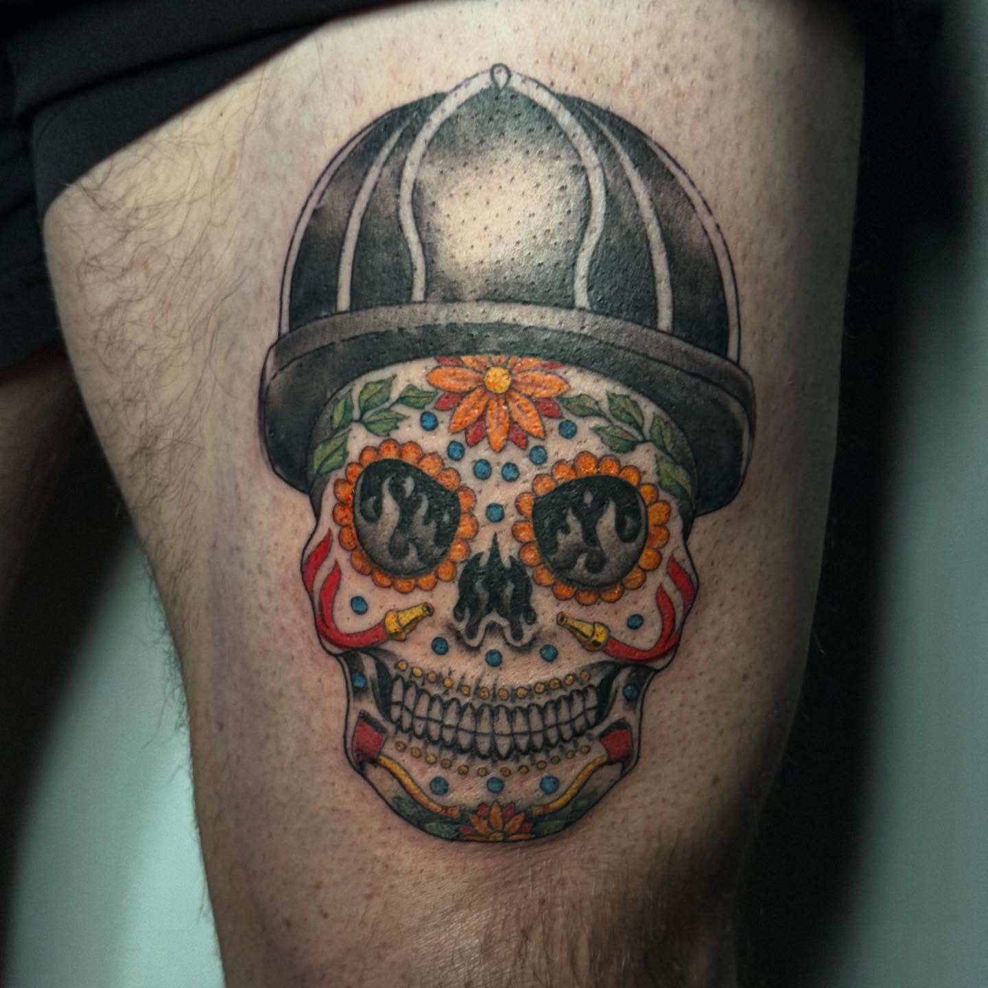 Tattoo by @trinatatuaje β american_traditional, dotwork