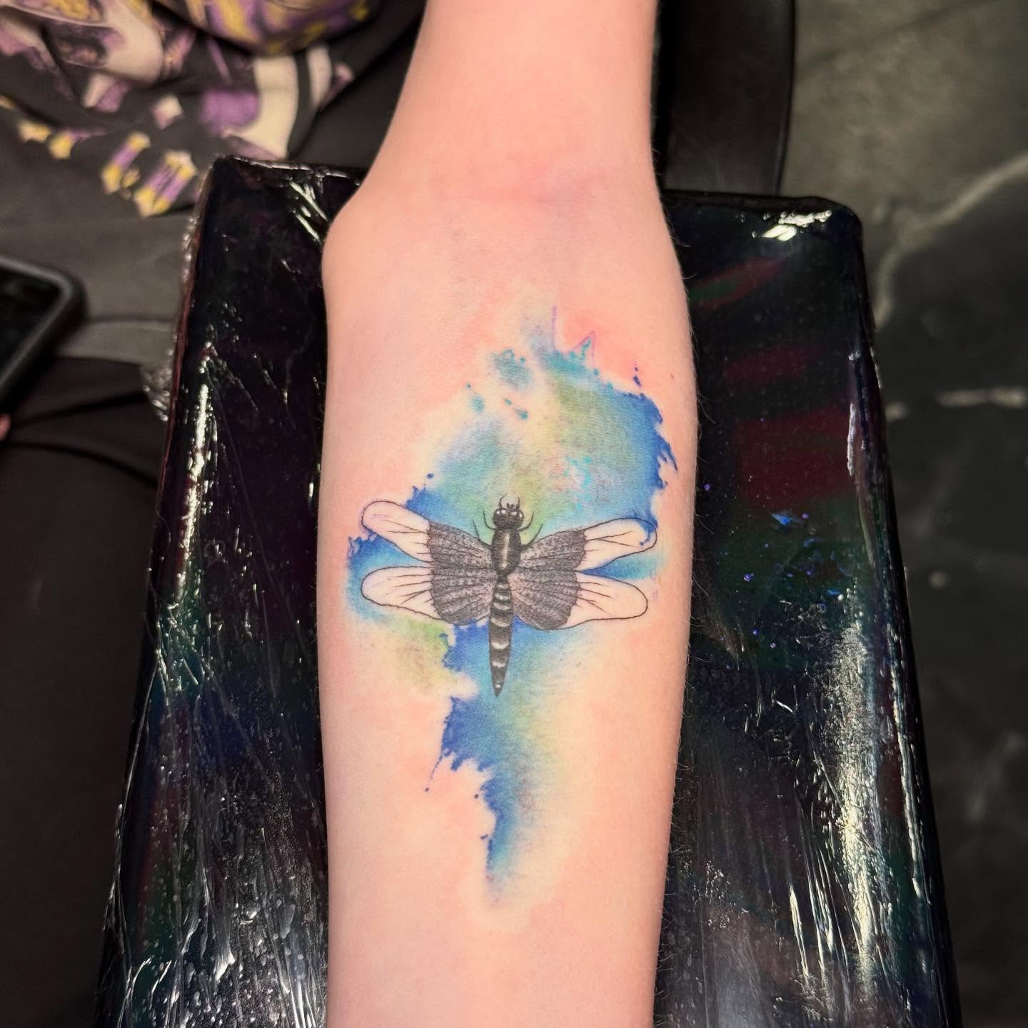 Tattoo by @trinatatuaje β watercolor