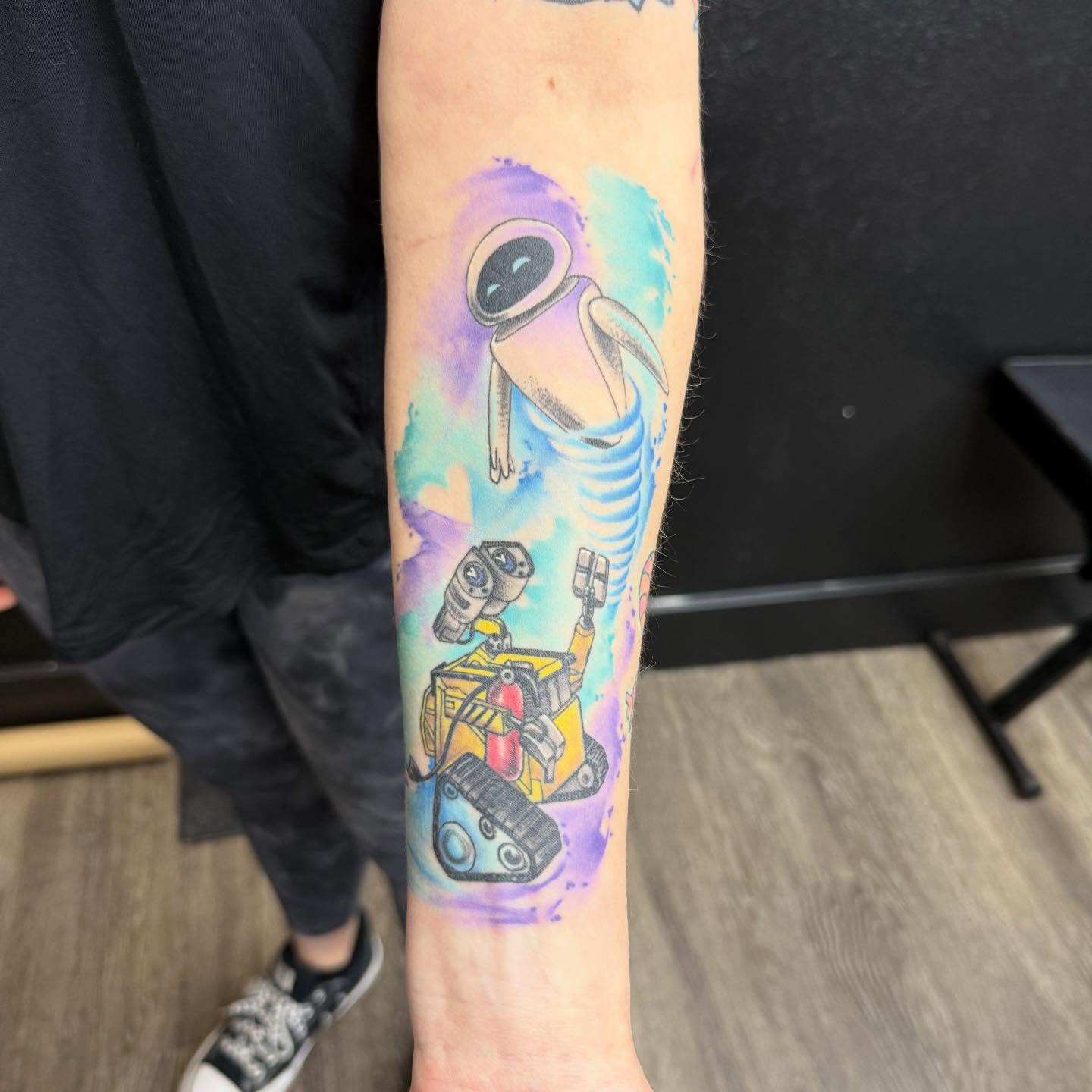 Tattoo by @trinatatuaje β watercolor, illustrative