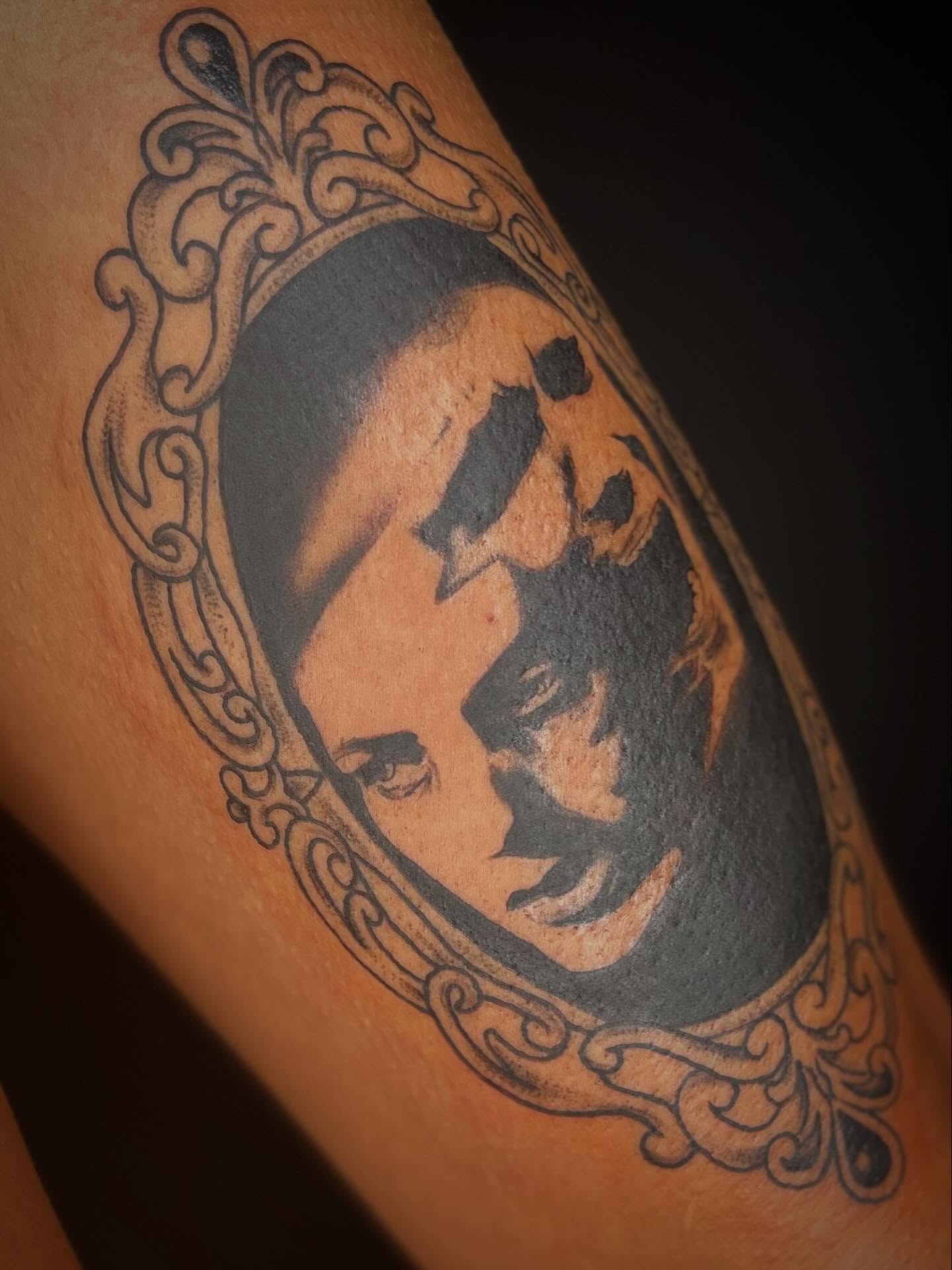 Tattoo by @imaginary_rubbish — black_and_grey