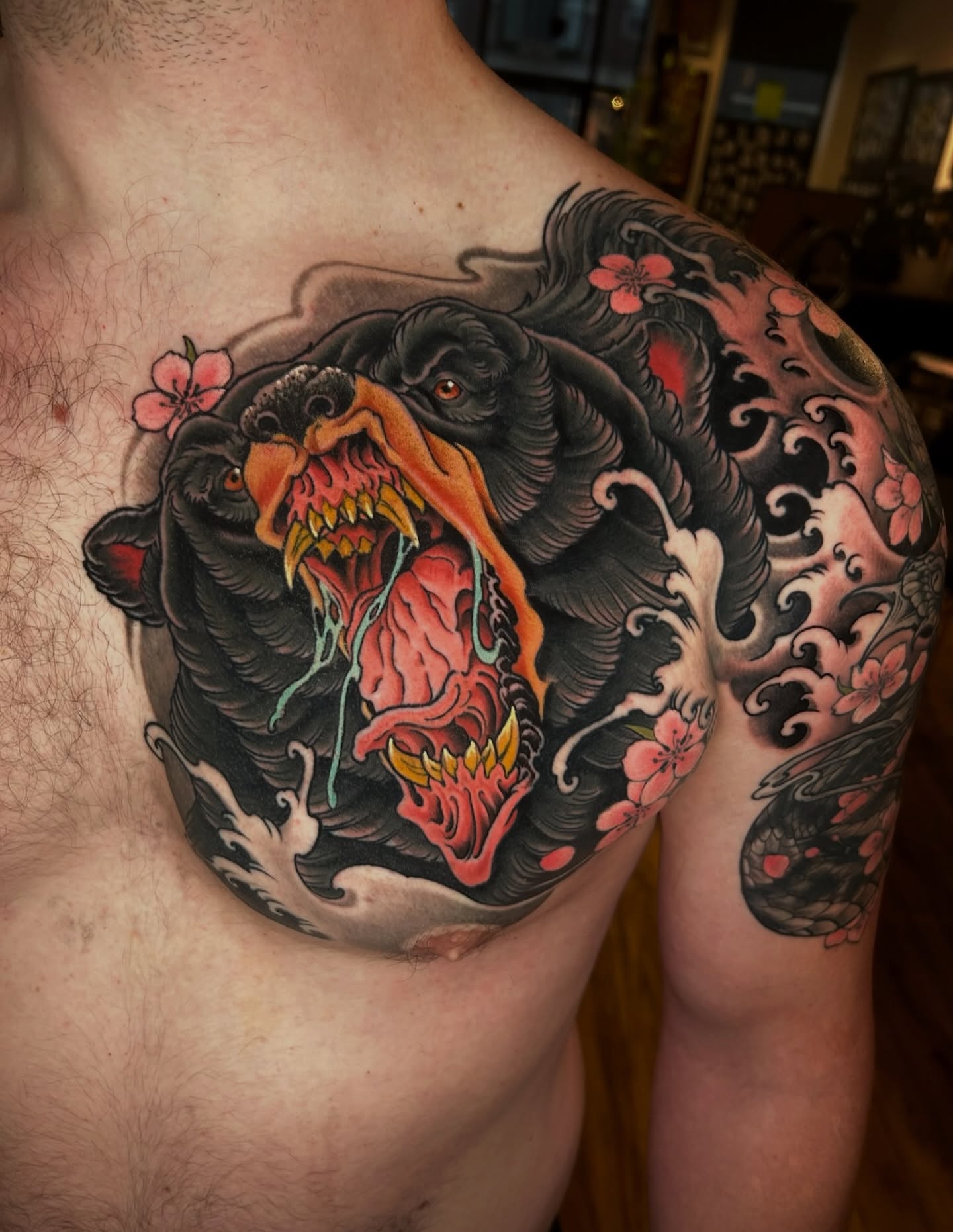 Tattoo by @timderosetattoos — japanese_irezumi