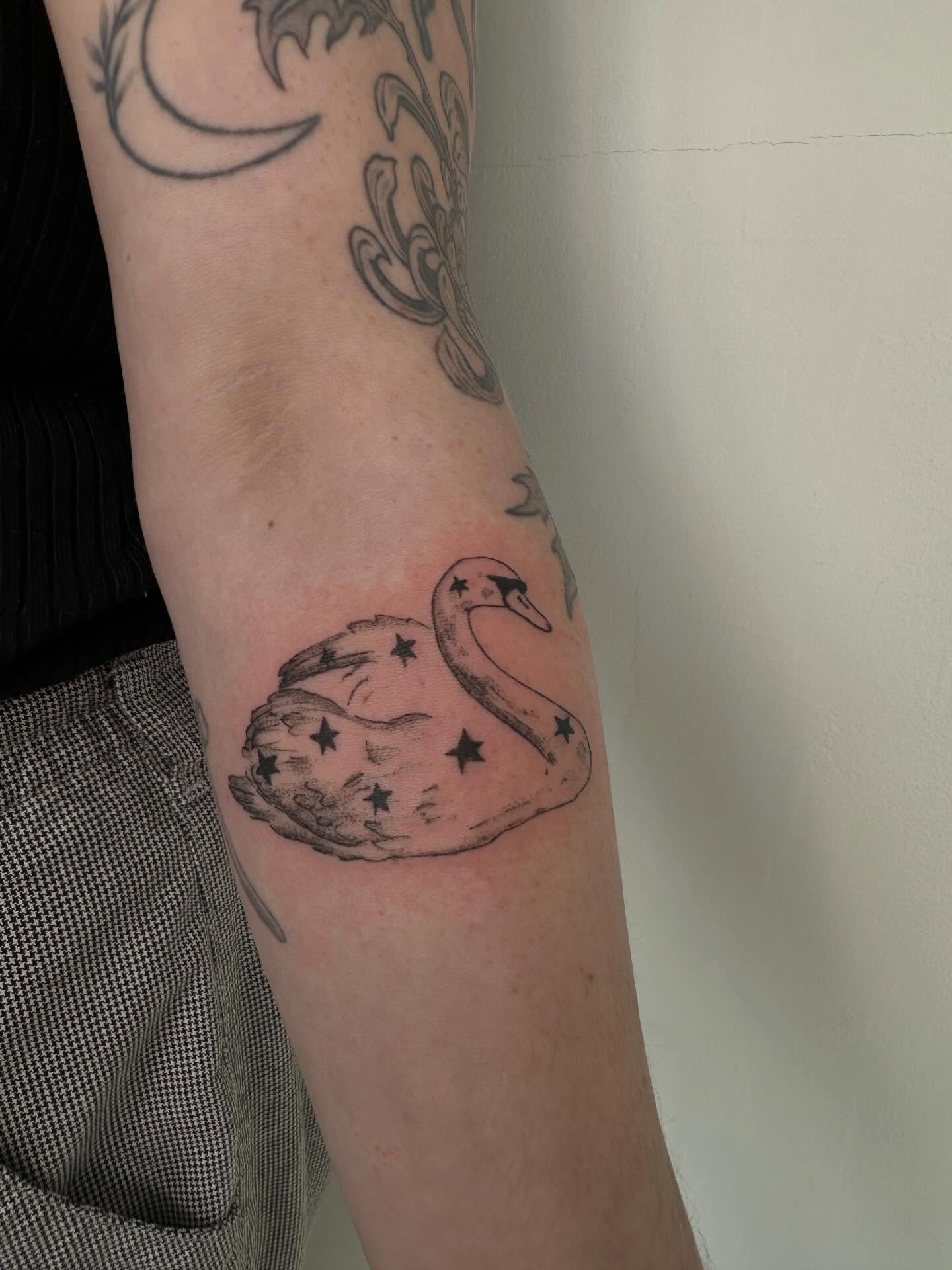 Tattoo by @coloredpencilgrl — black_and_grey