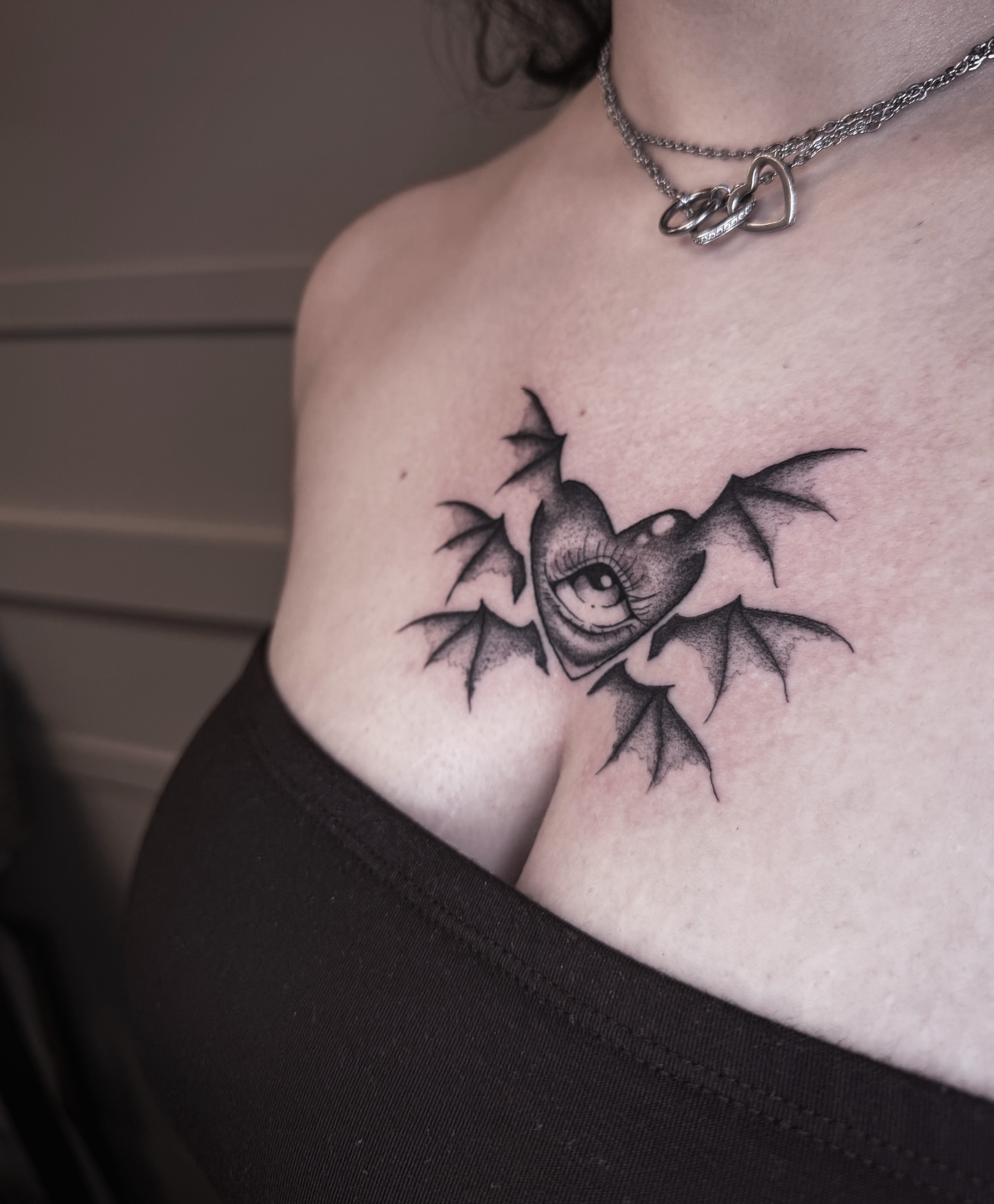 Tattoo by @naviiart โ dotwork, dark_realism