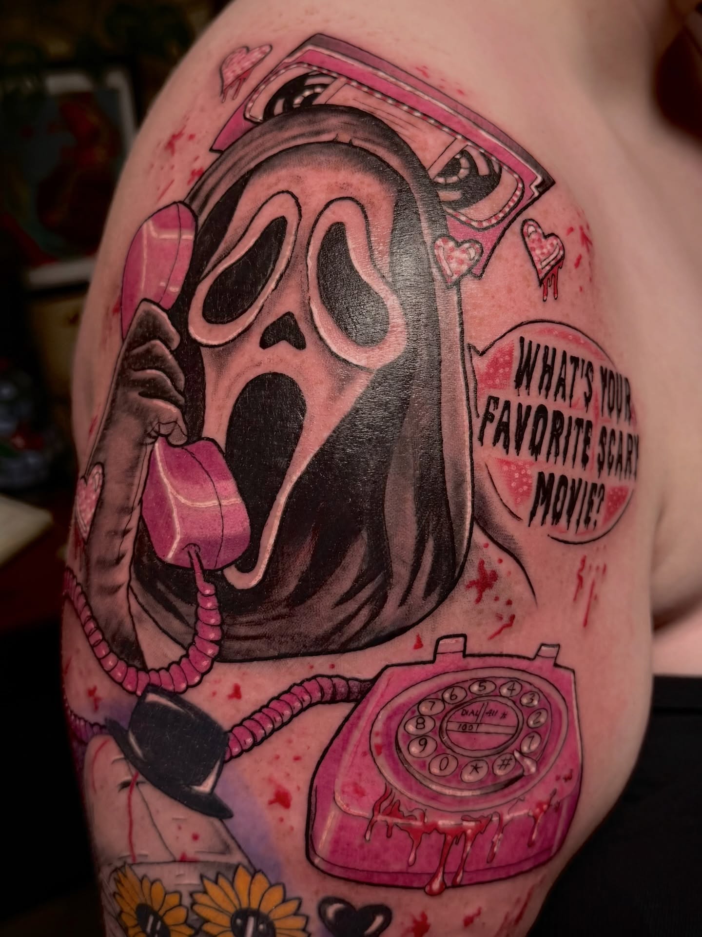 Tattoo by @urmomtat2 — american_traditional, dark_realism