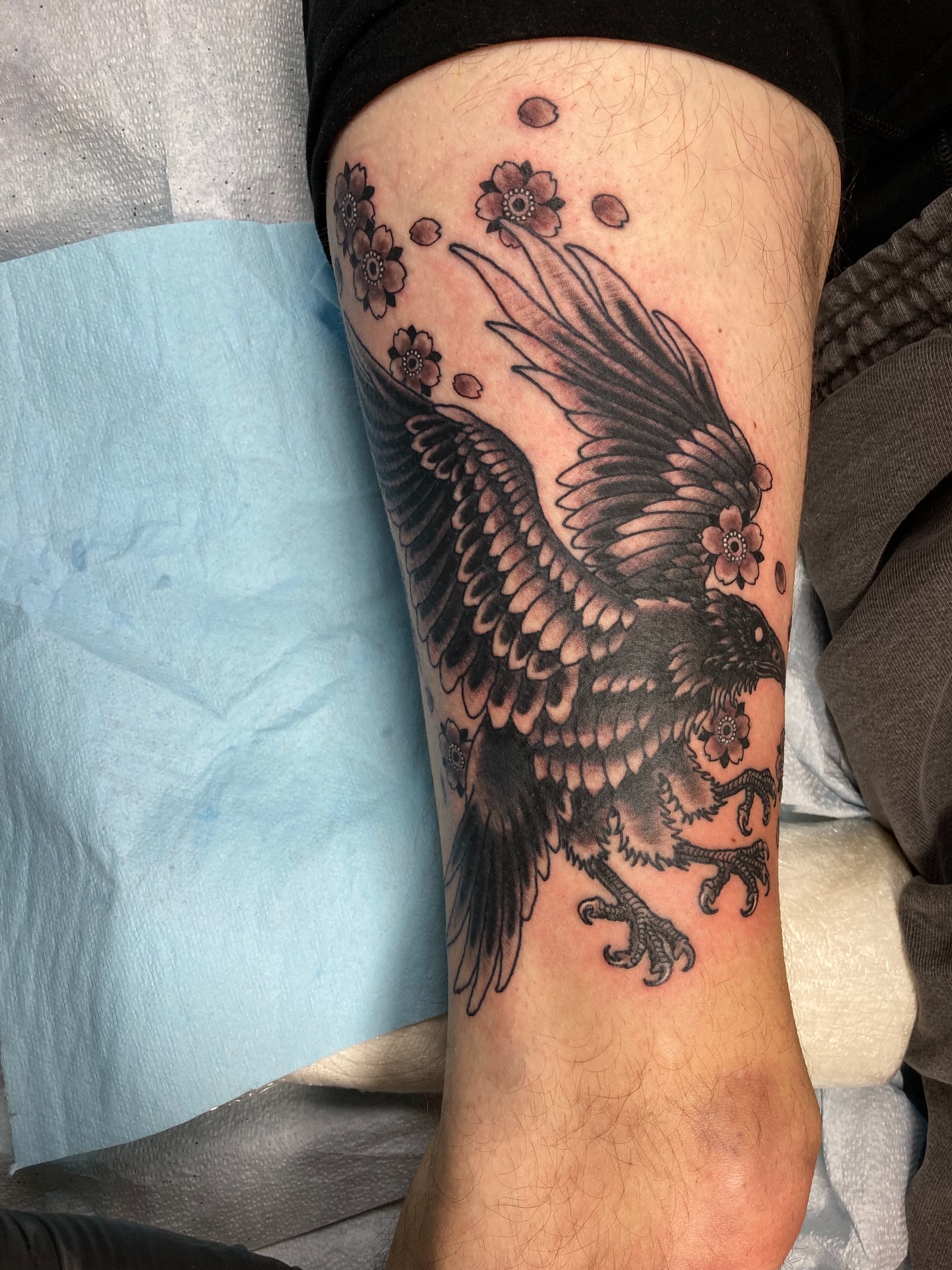 Tattoo by @chiefchadula — black_and_grey