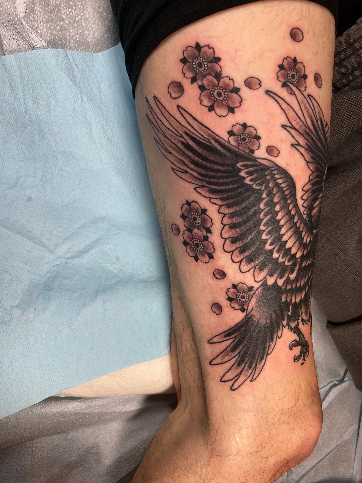 Tattoo by @chiefchadula — dotwork, black_and_grey